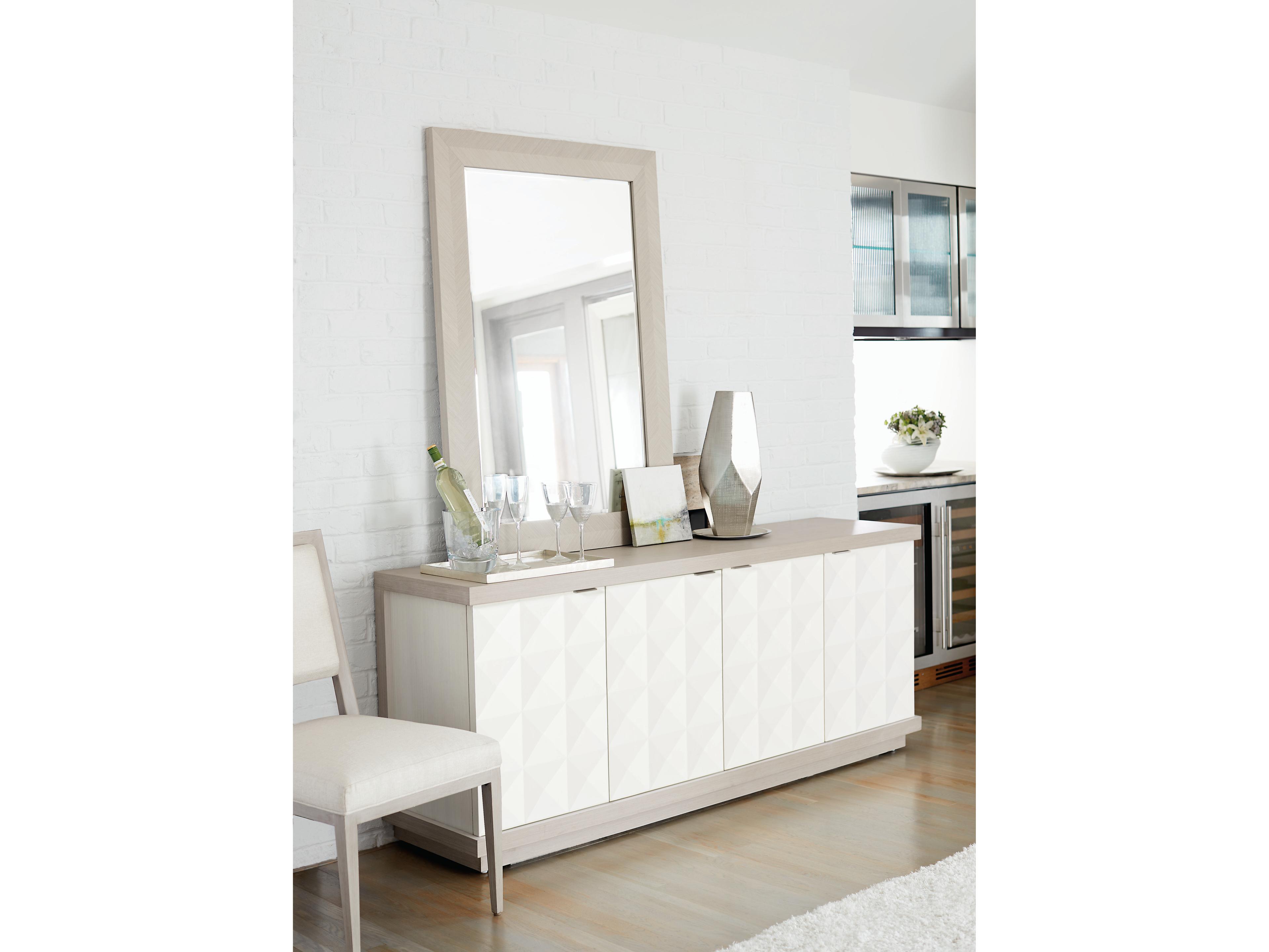 Bernhardt Axiom Poplar Wood Sideboard