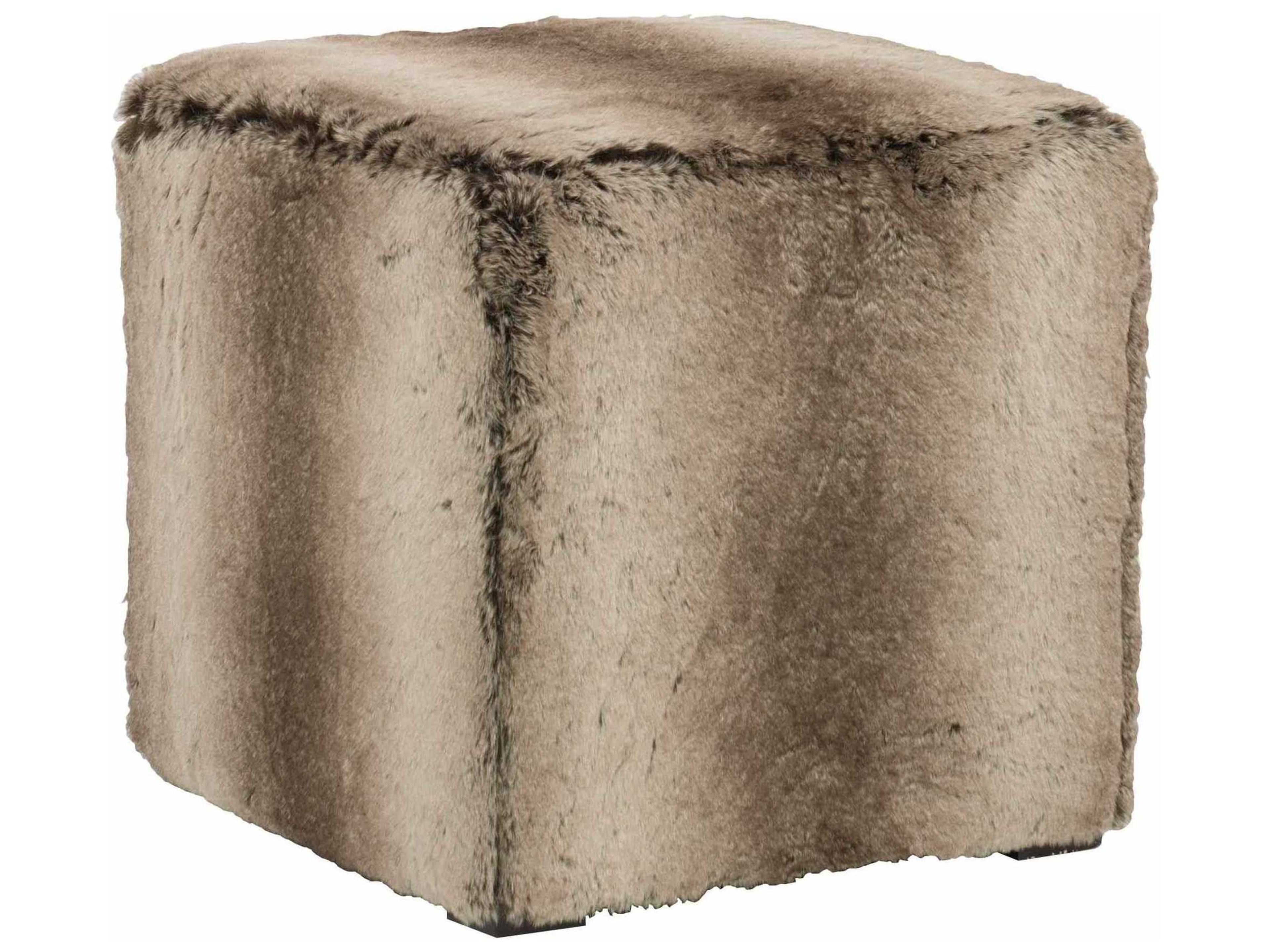 Bernhardt Casale Mocha Upholstered Ottoman