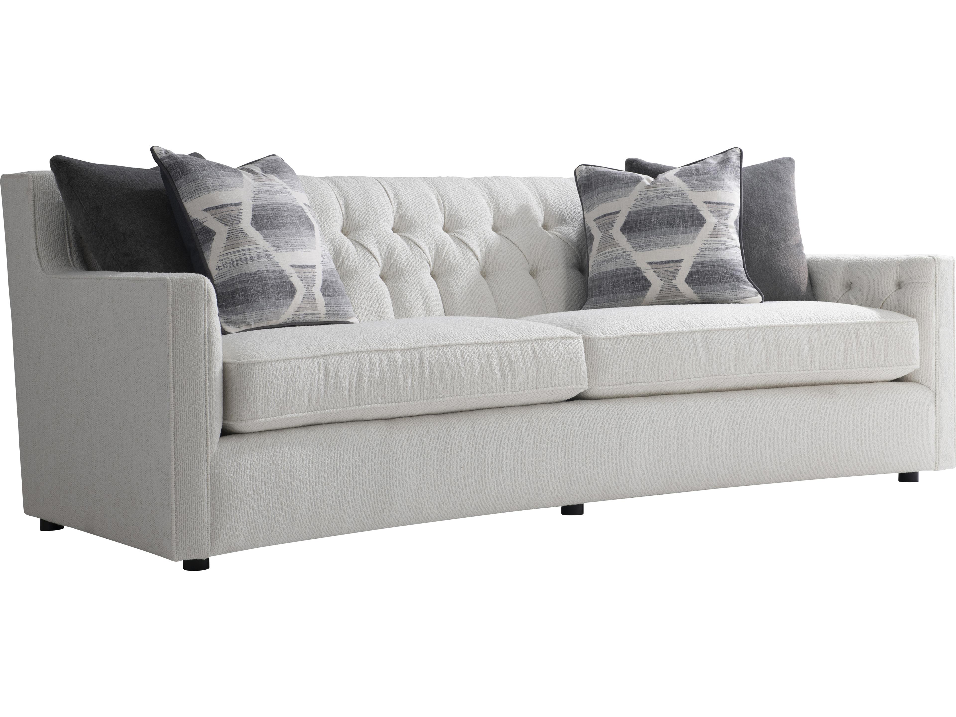 Bernhardt Candace Cream Upholstered Sofa