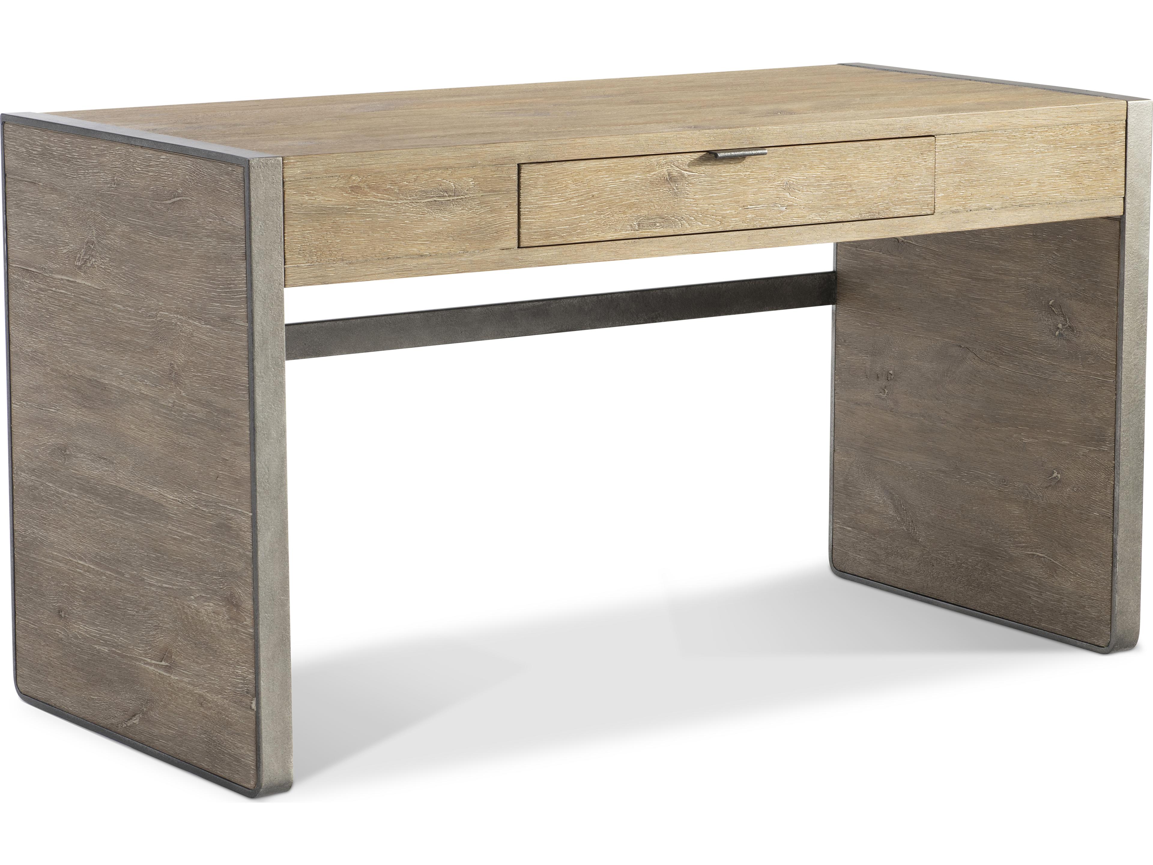 Bernhardt Tribeca Aurum Brown Oak Wood Computer Desk