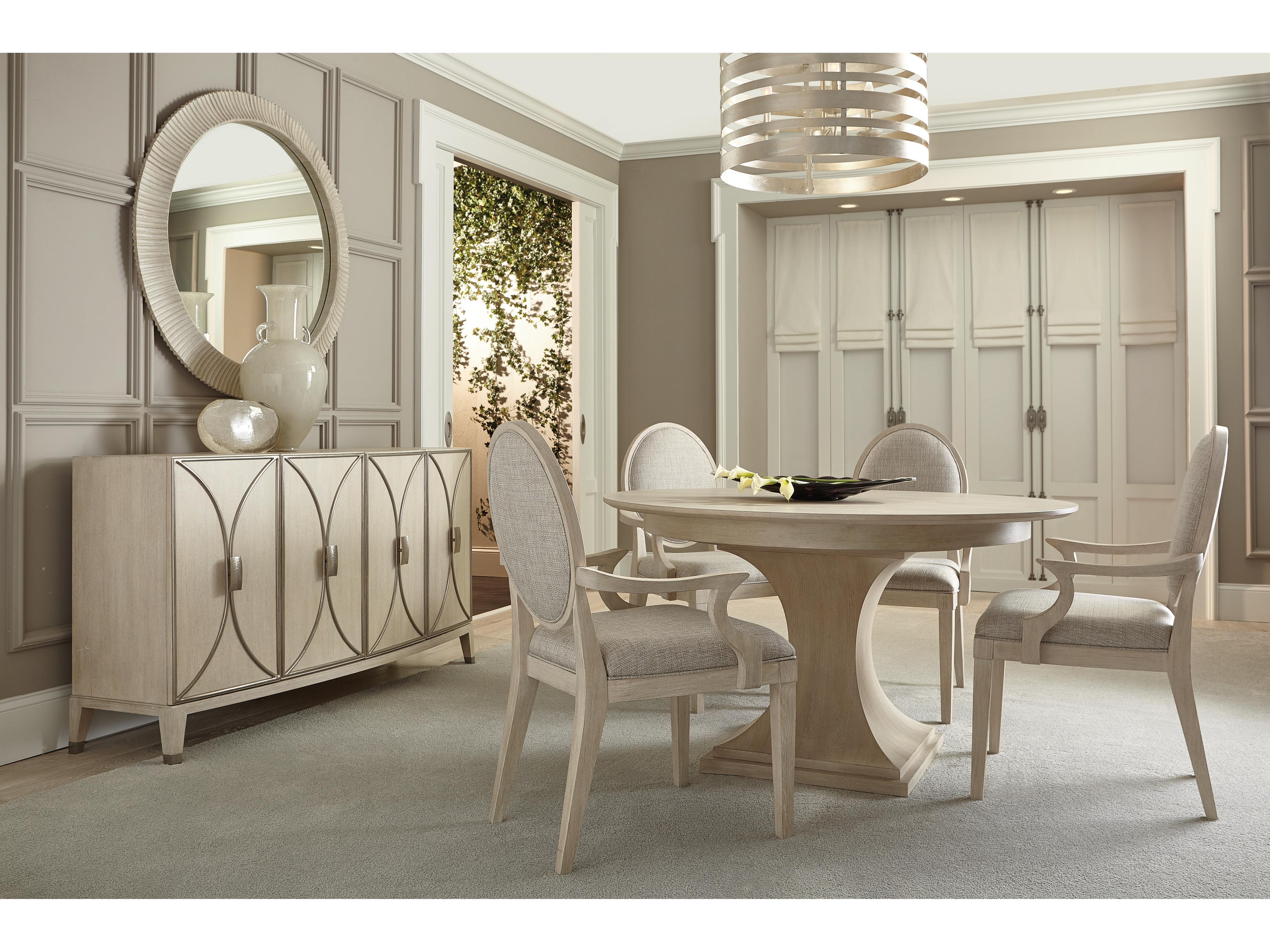 Bernhardt East Hampton Ash Wood Dining Room Set