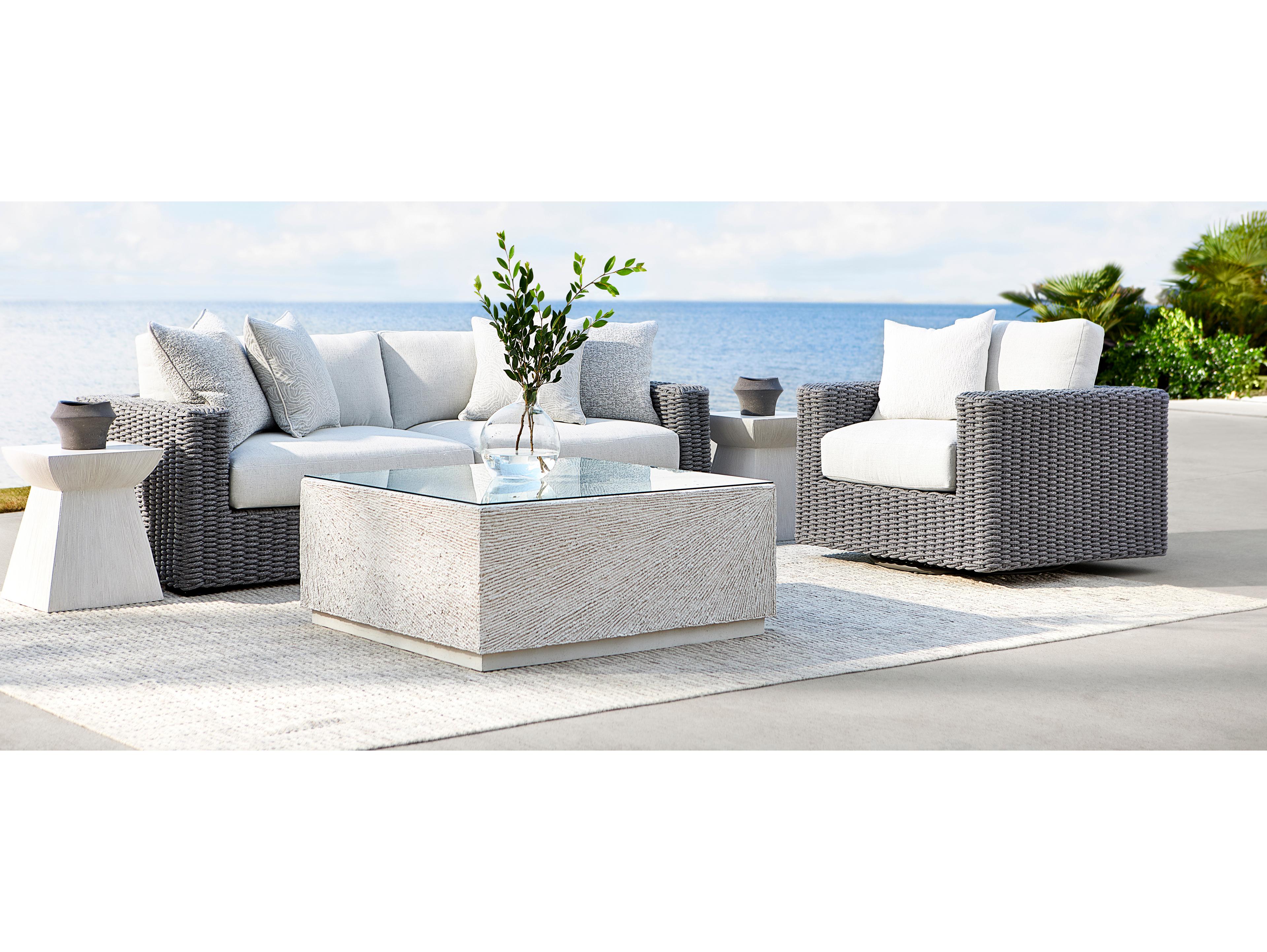 Bernhardt Exteriors Tenerife Aluminum Cushion Lounge Set