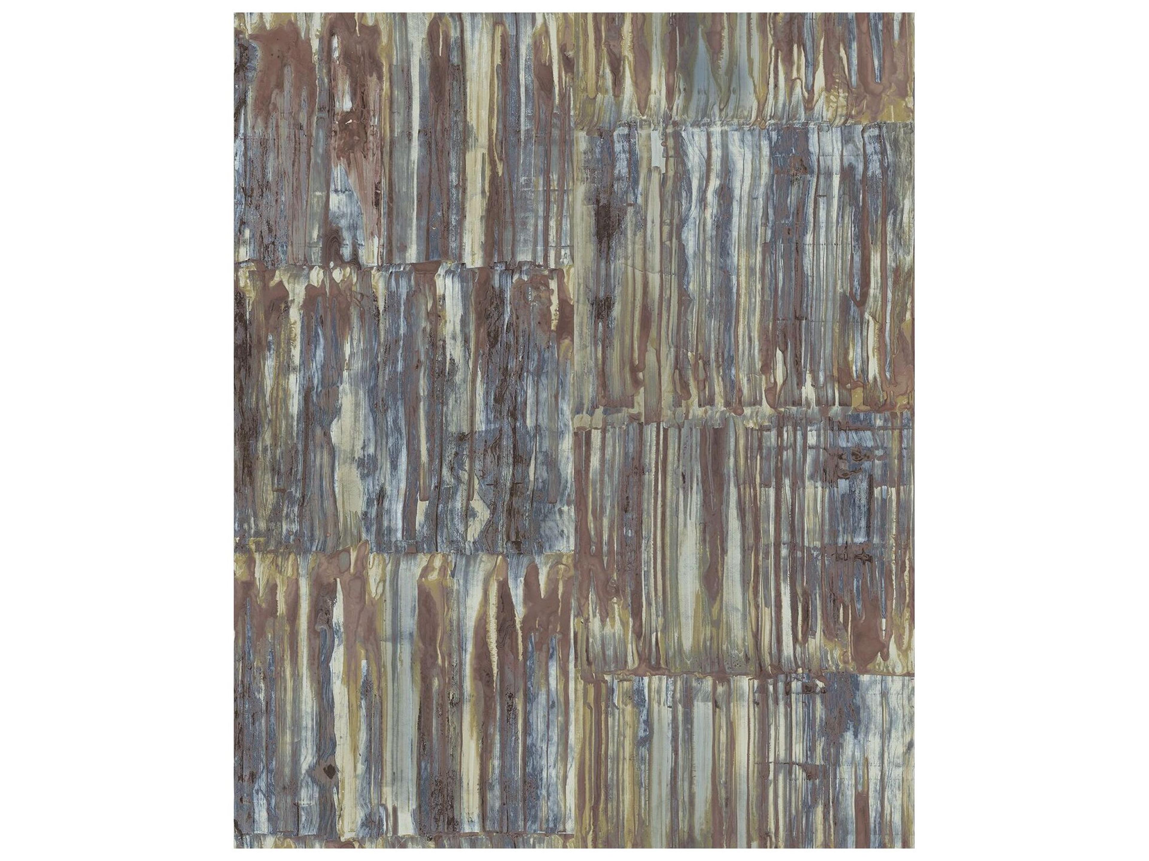 Brewster Home Fashions A-street Prints Patina Panels Multicolor Metal Wallpaper