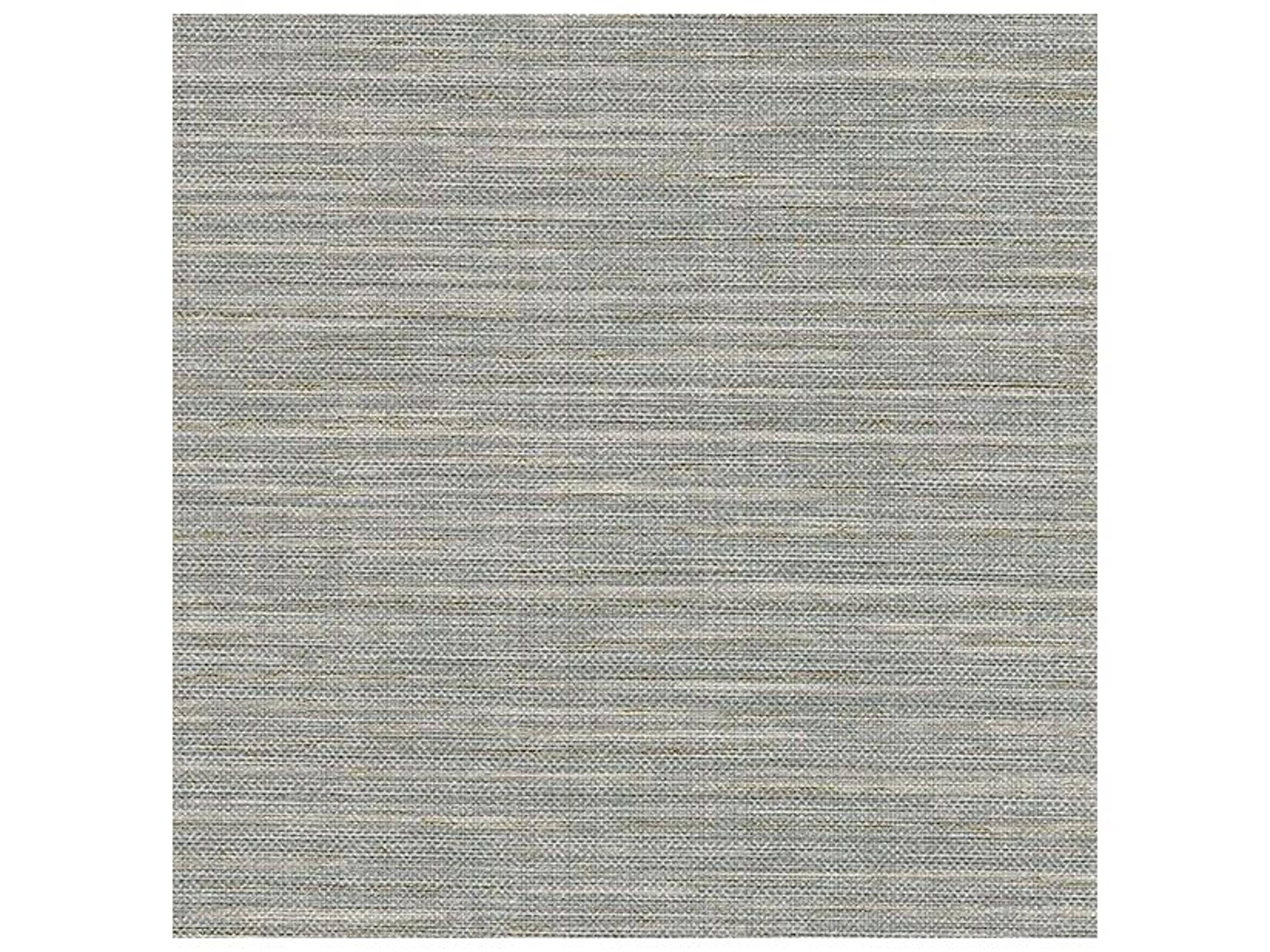 Brewster Home Fashions Warner Textures Bay Ridge Grey Linen Texture Wallpaper