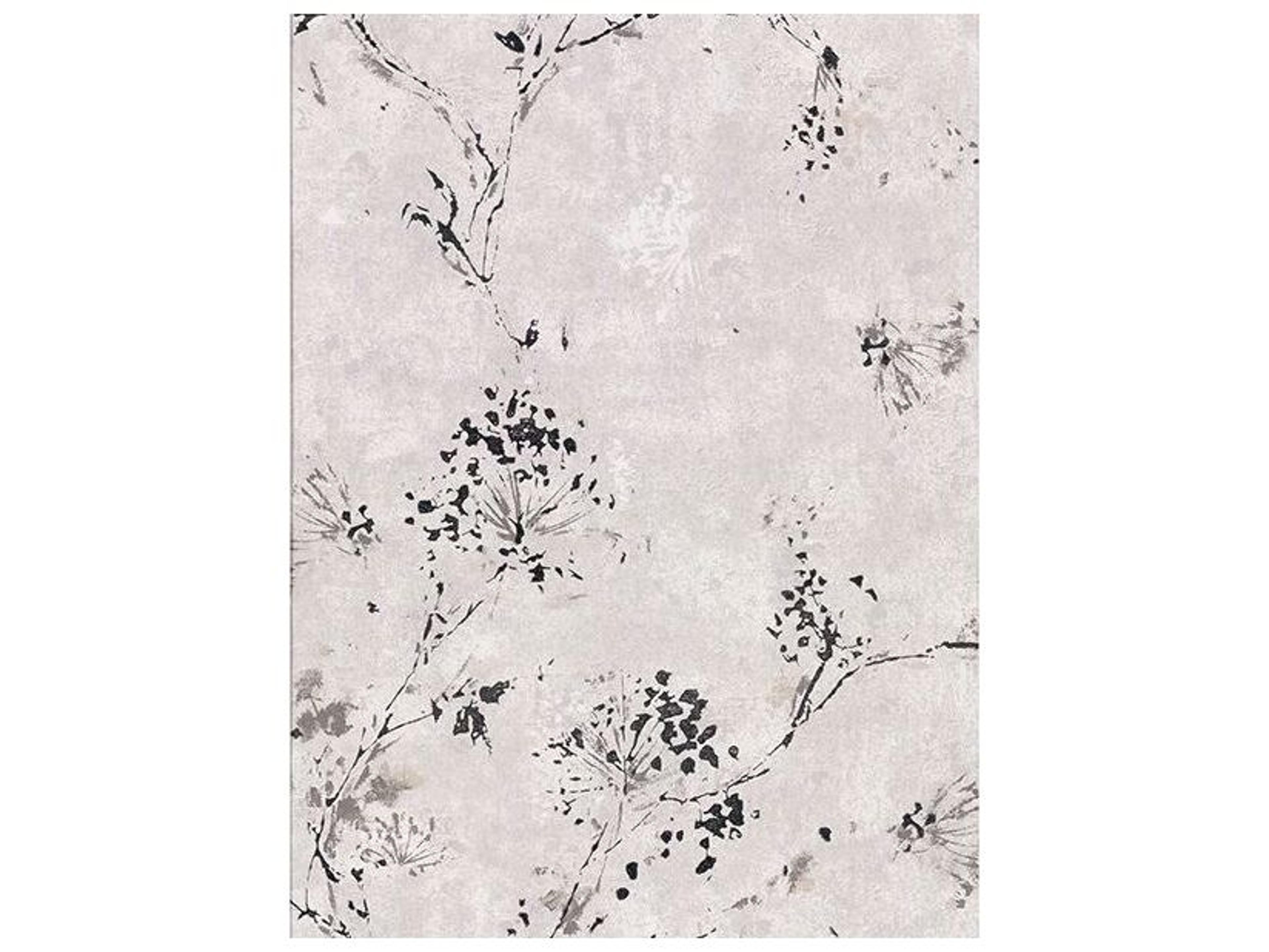 Brewster Home Fashions Fresh Start Kitchen & Bath Misty Grey Distressed Dandelion Wallpaper