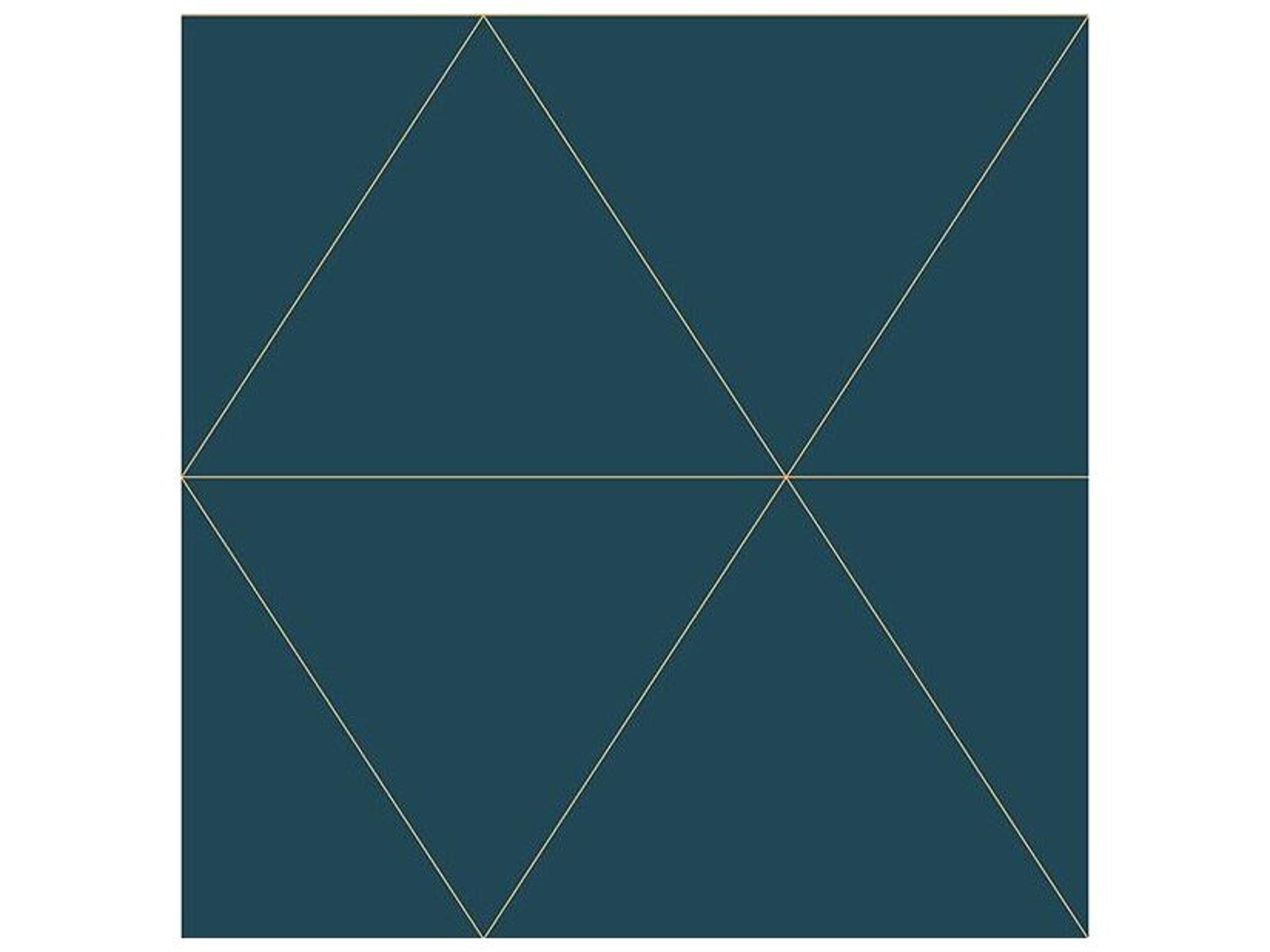 Brewster Home Fashions Fresh Start Kitchen & Bath Twilight Teal Modern Geometric Wallpaper