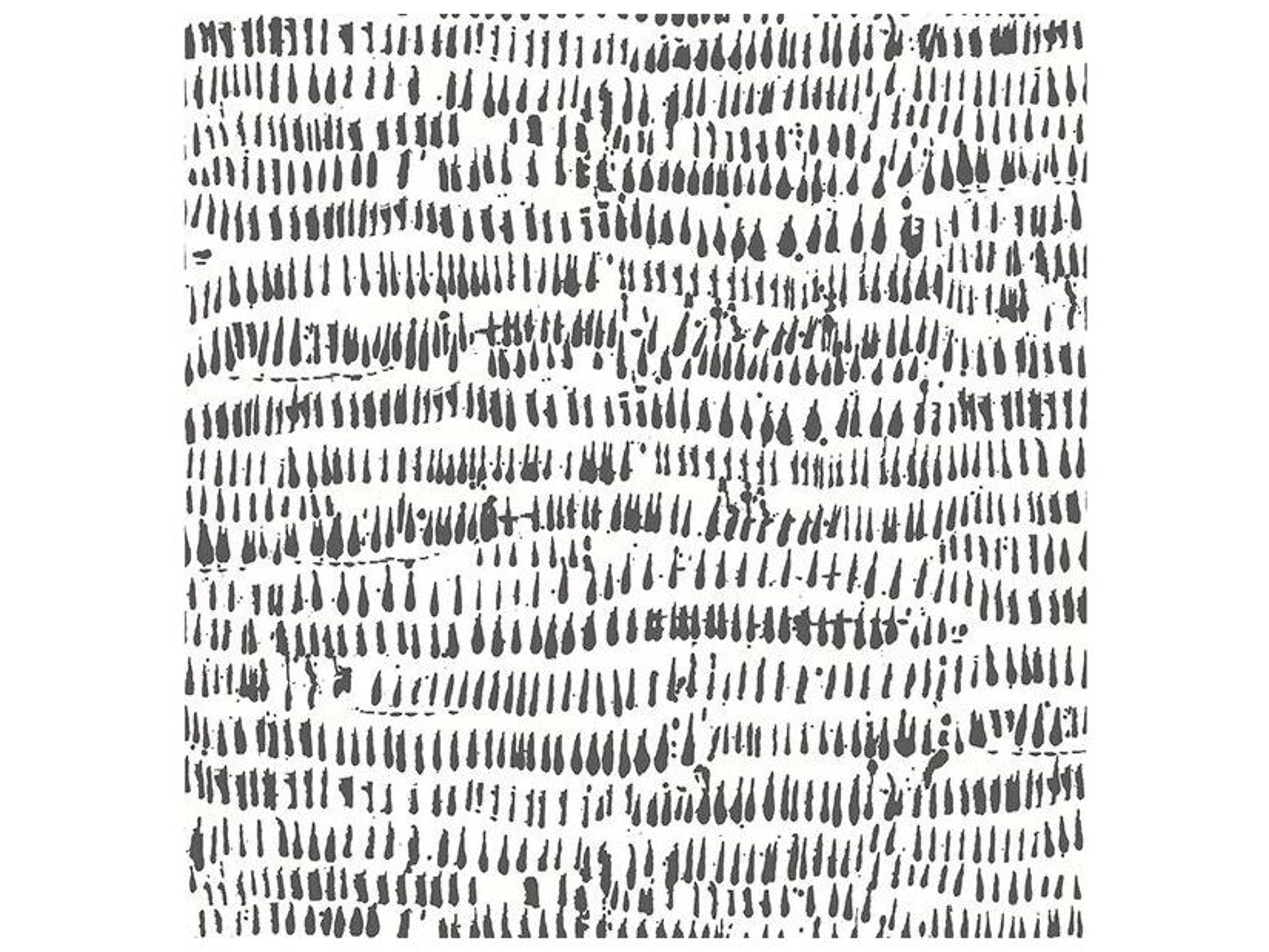 Brewster Home Fashions Fresh Start Kitchen & Bath Runes Black Brushstrokes Wallpaper