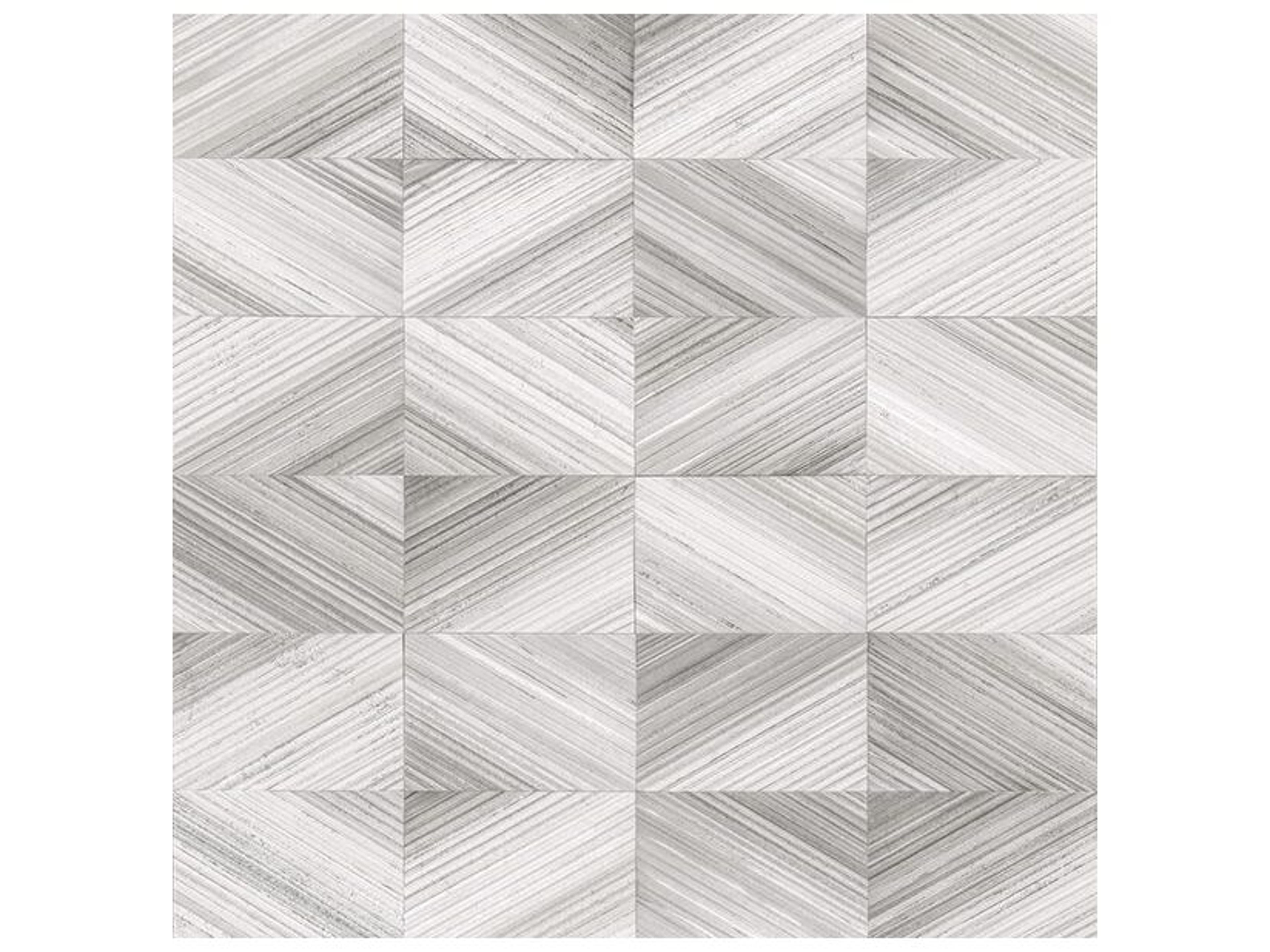 Brewster Home Fashions Fresh Start Kitchen & Bath Stratum Grey Geometric Faux Wood Wallpaper