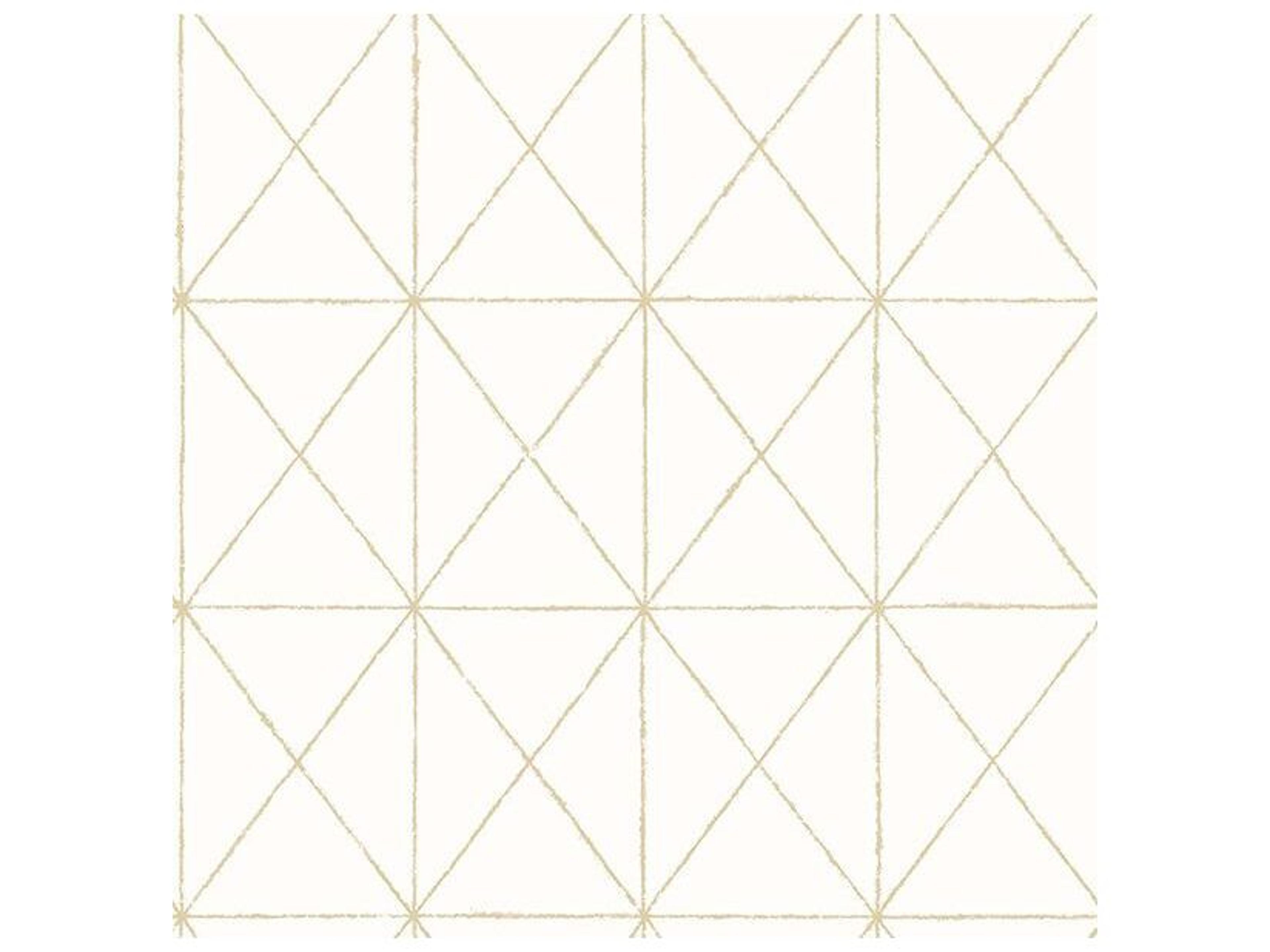 Brewster Home Fashions Fresh Start Kitchen & Bath Intersection Gold Diamond Wallpaper
