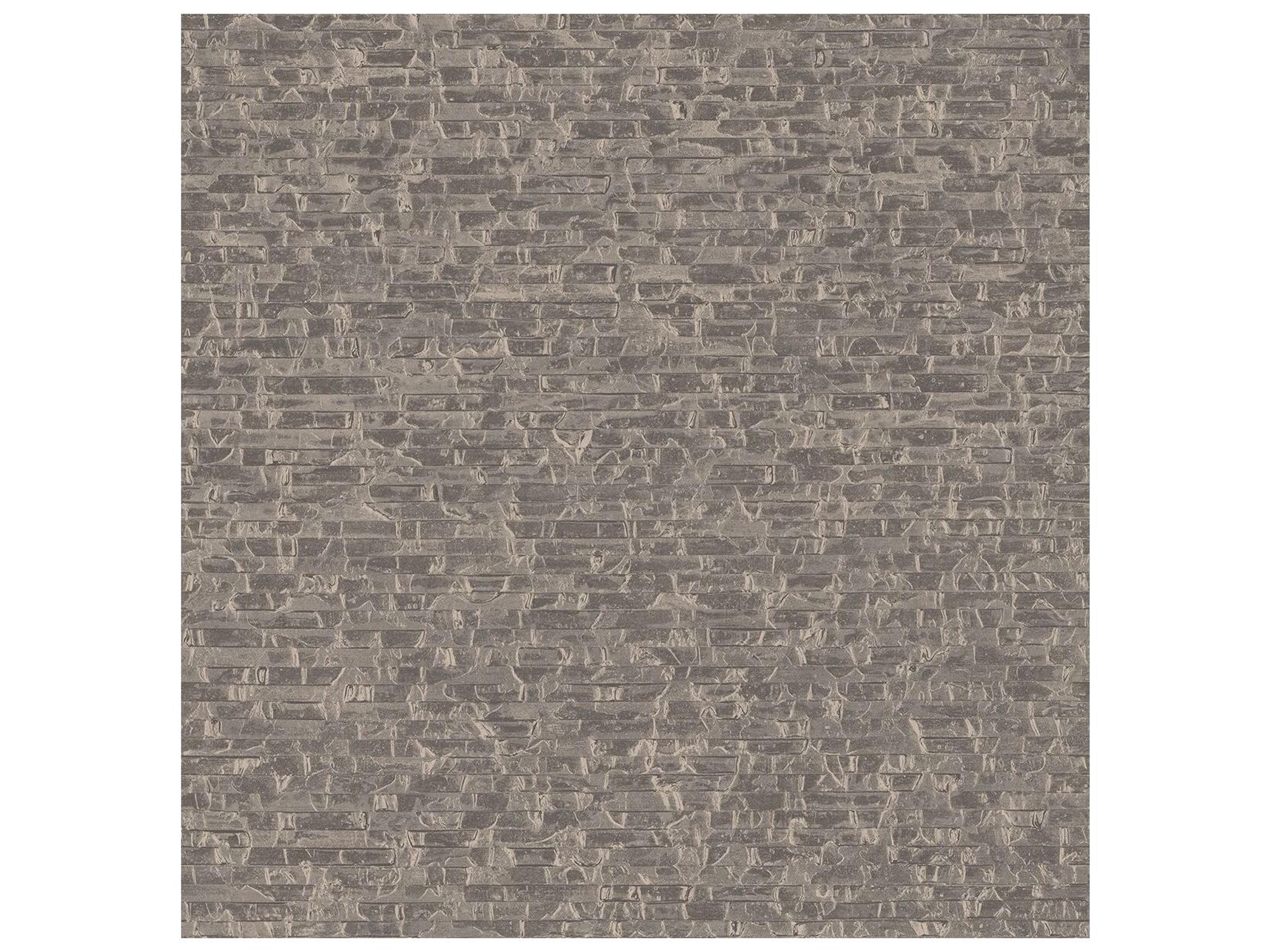 Brewster Home Fashions A-street Prints Belvedere Taupe Faux Slate Wallpaper