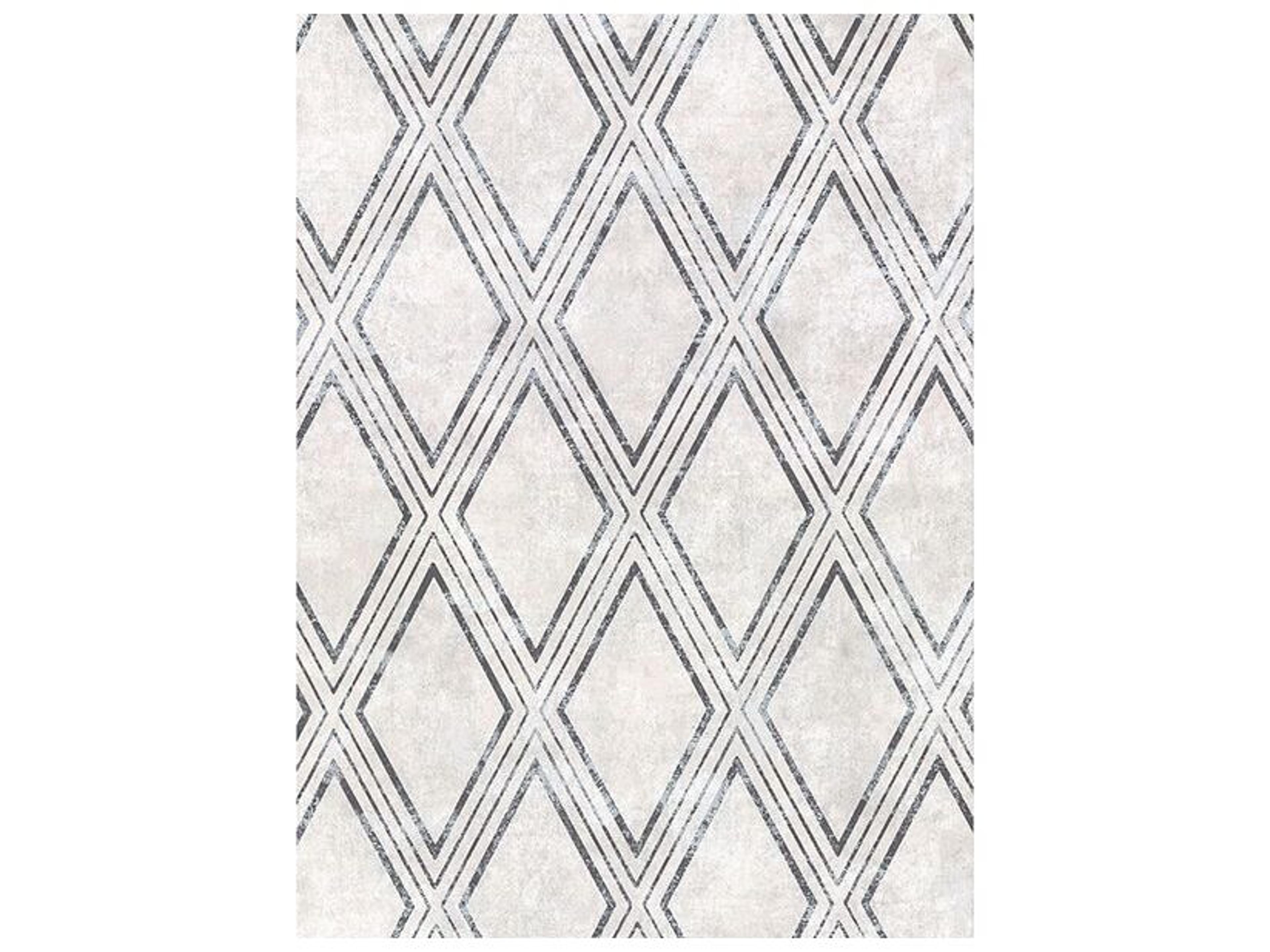 Brewster Home Fashions Warner Dartmouth Light Grey Faux Plaster Geometric Wallpaper