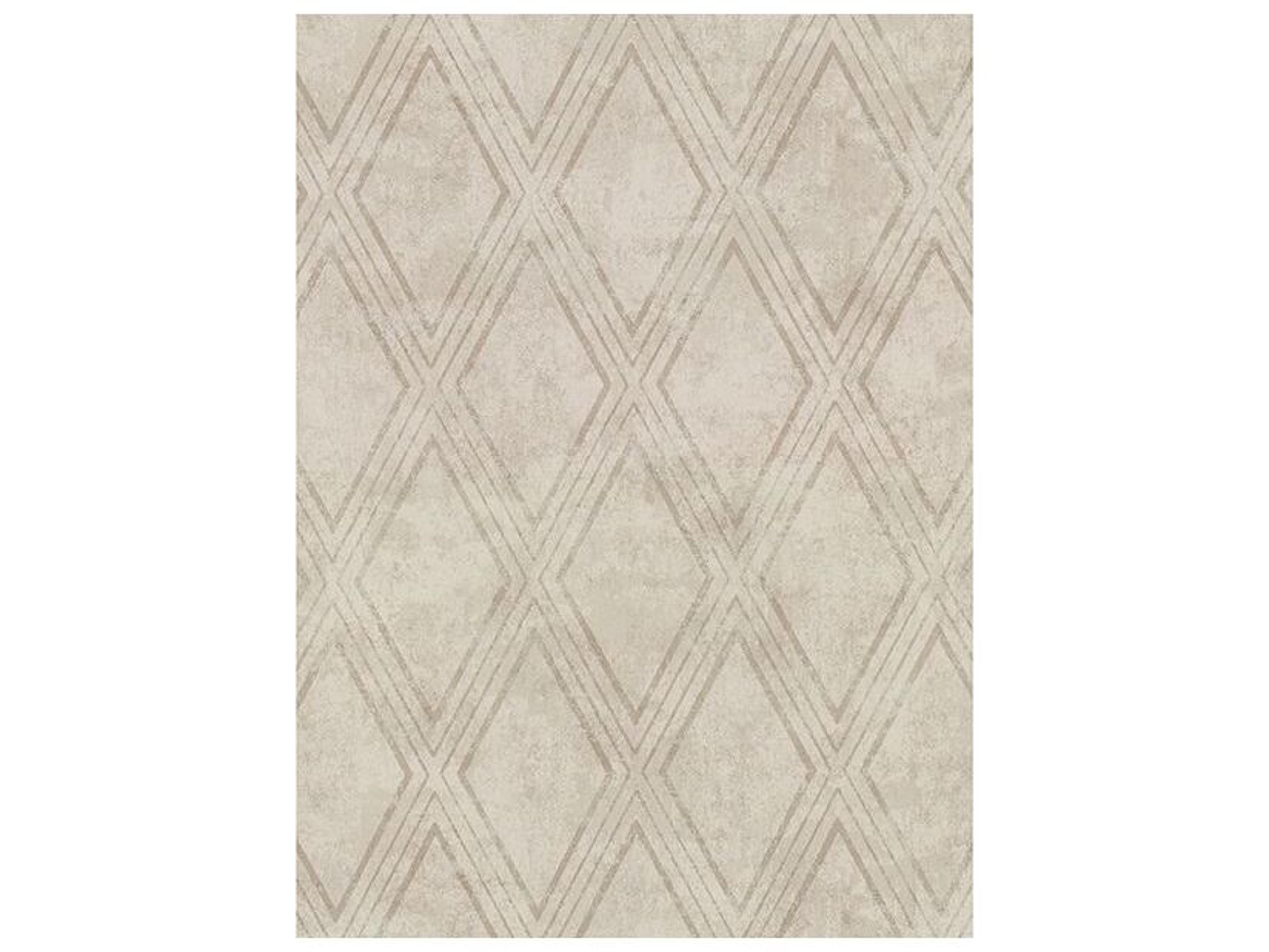 Brewster Home Fashions Warner Dartmouth Taupe Faux Plaster Geometric Wallpaper