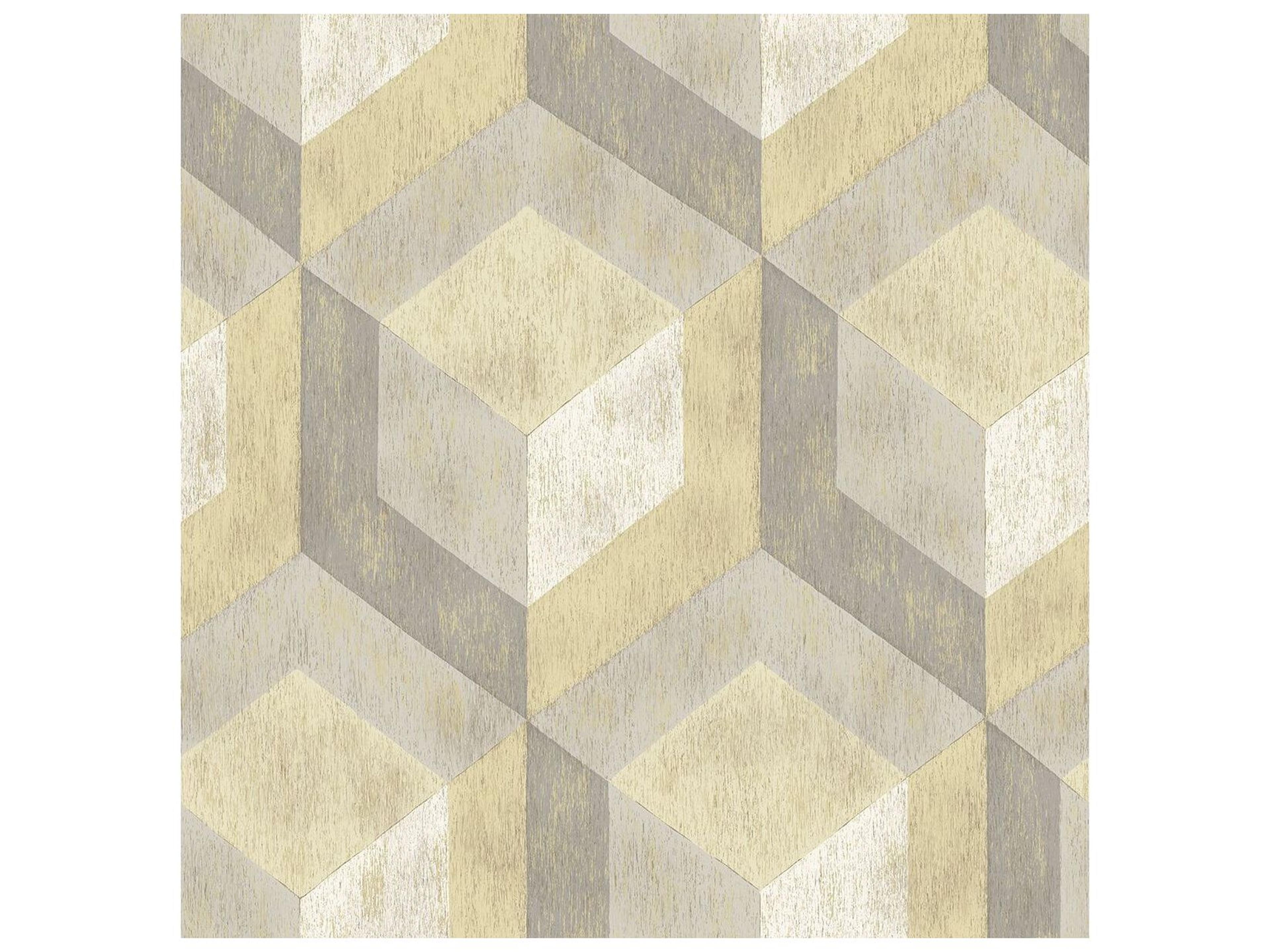 Brewster Home Fashions A-street Prints Clarabelle Beige Rustic Wood Tile Wallpaper