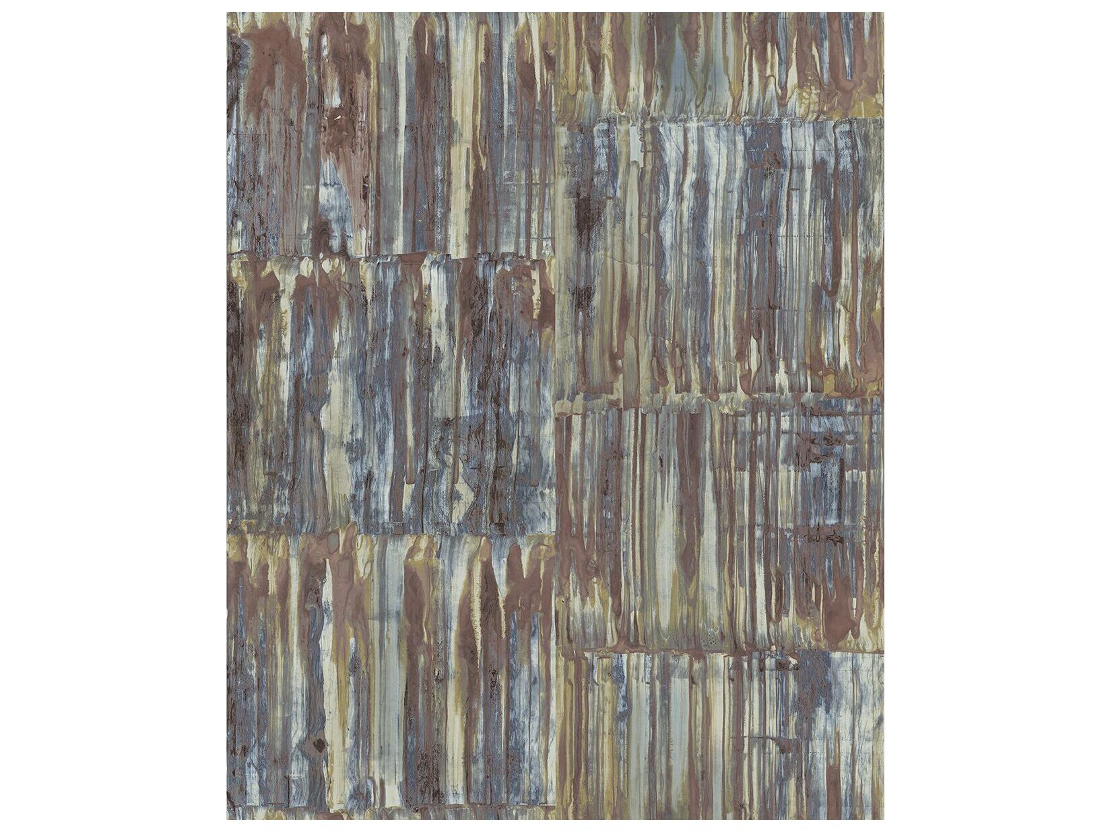 Brewster Home Fashions A-street Prints Chavez Multicolor Faux Metal Panels Wallpaper