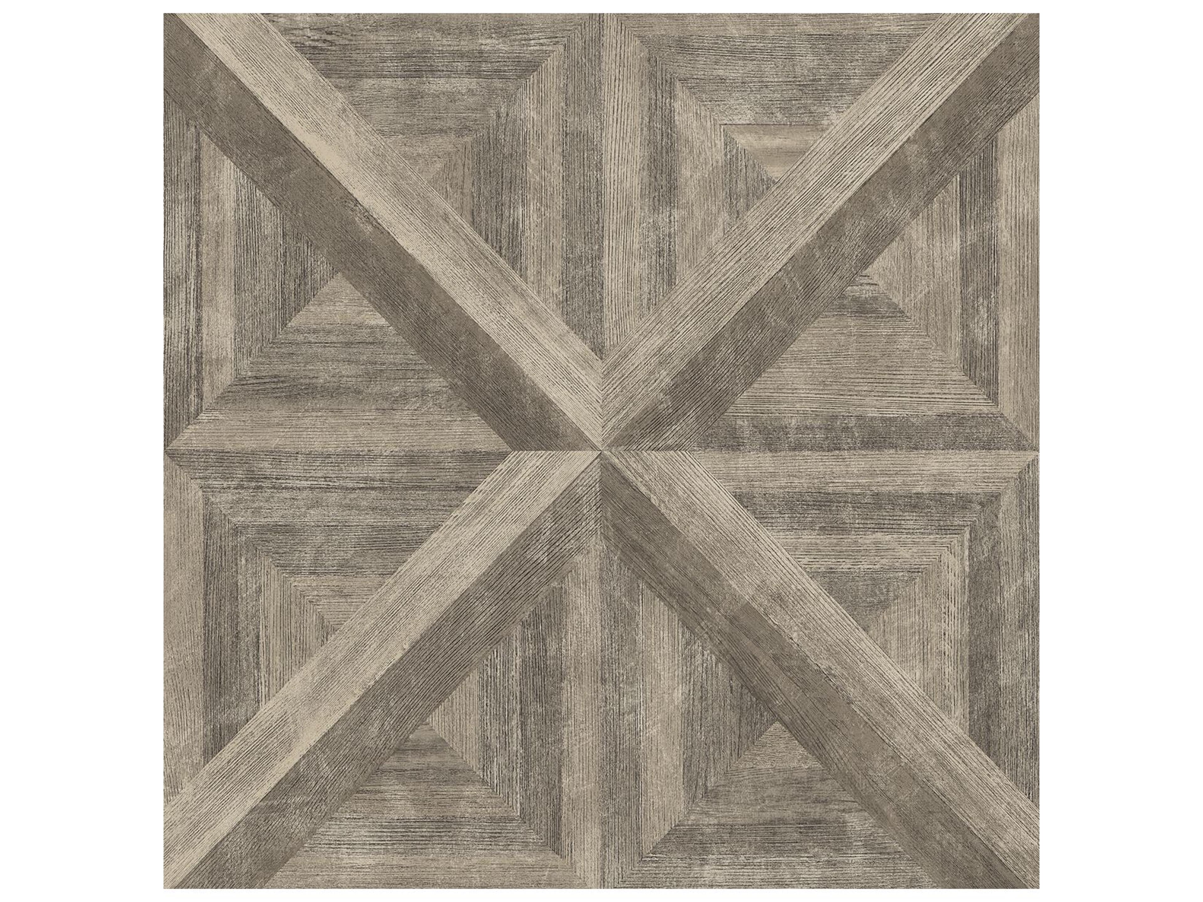Brewster Home Fashions A-street Prints Carriage House Brown Geometric Wood Wallpaper
