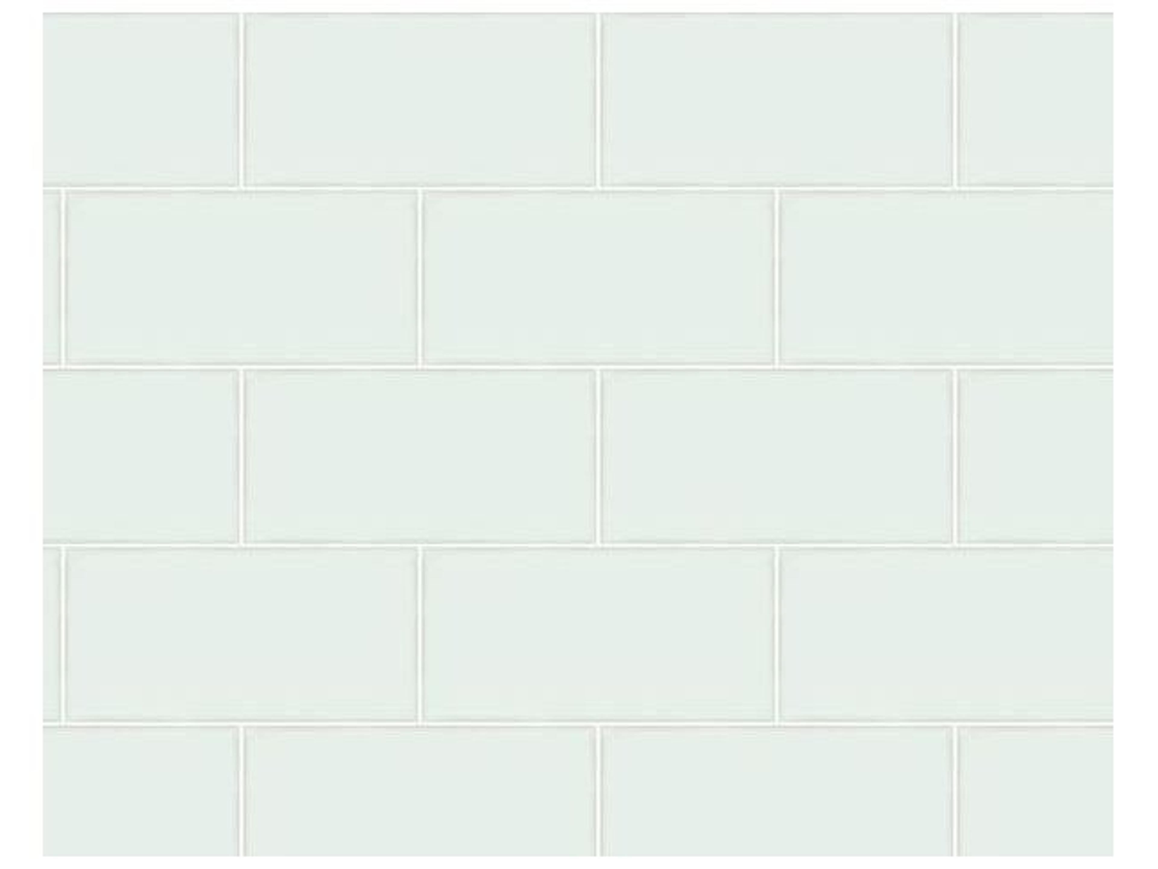 Brewster Home Fashions Chesapeake Freedom Mint Subway Tile Wallpaper