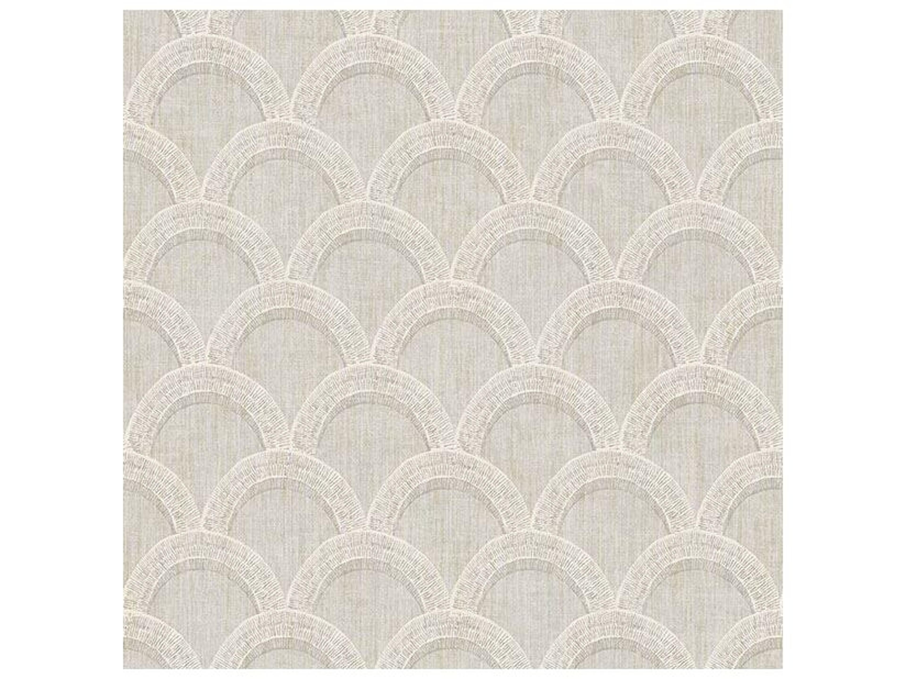 Brewster Home Fashions Chesapeake Bixby Grey Geometric Wallpaper