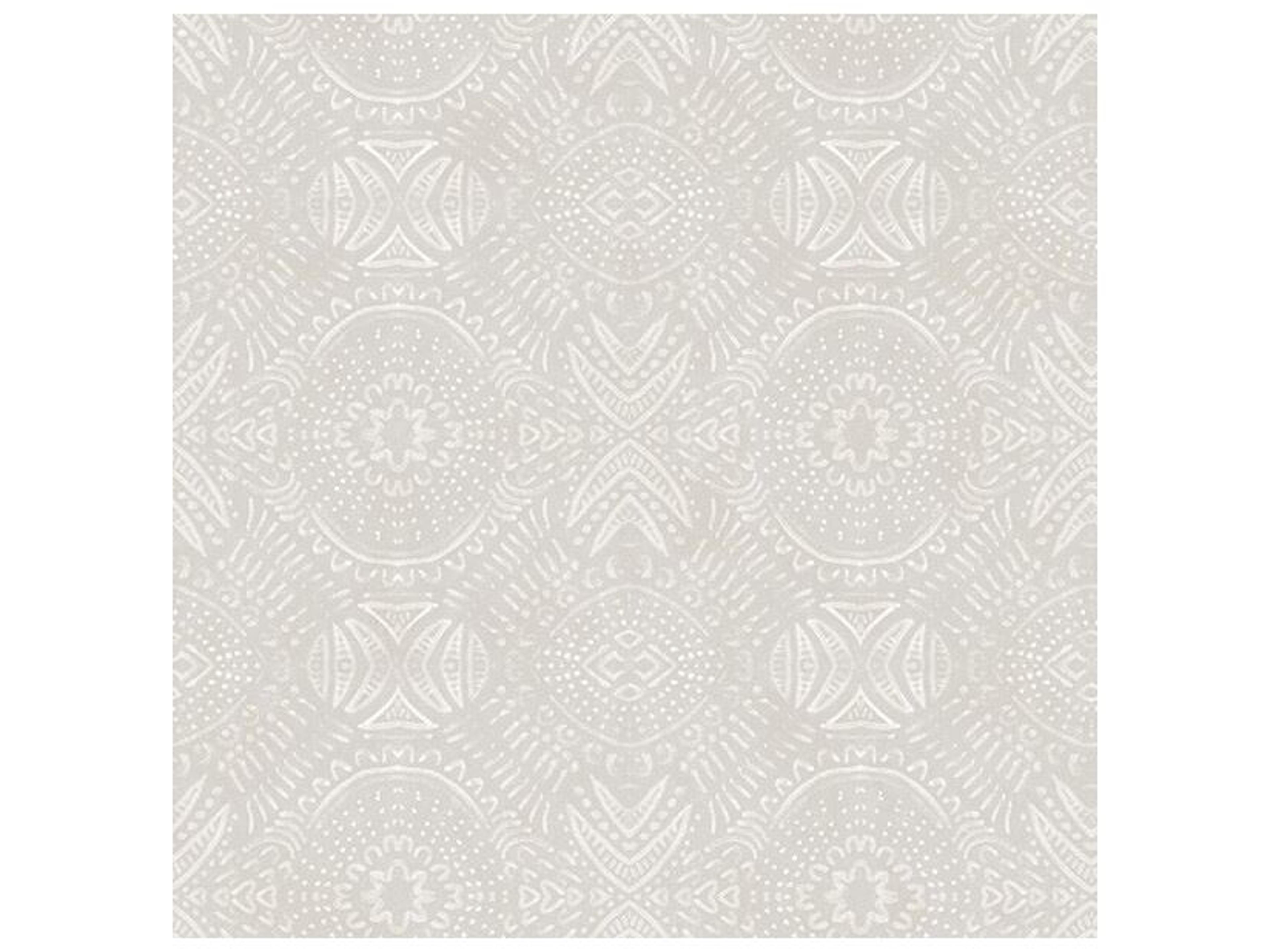 Brewster Home Fashions Chesapeake Java Light Grey Medallion Wallpaper