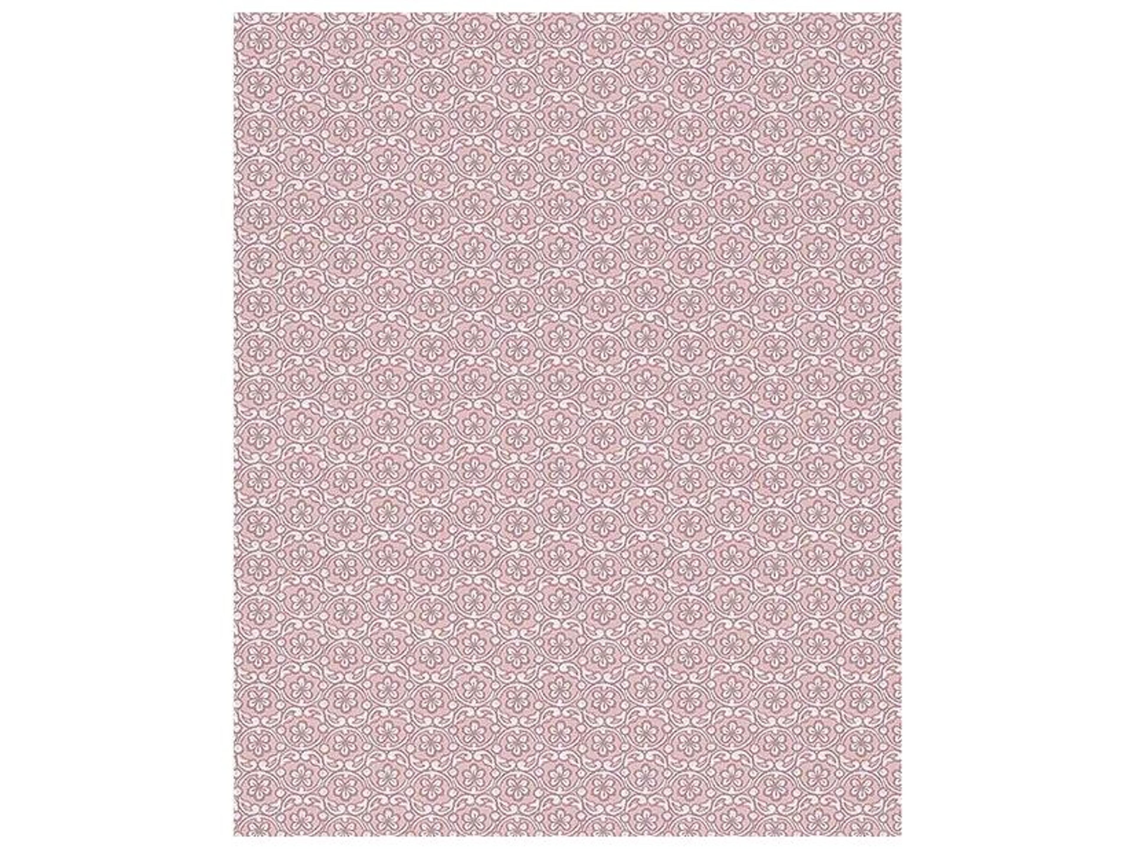 Brewster Home Fashions Eijffinger Lotte Rose Floral Geometric Wallpaper
