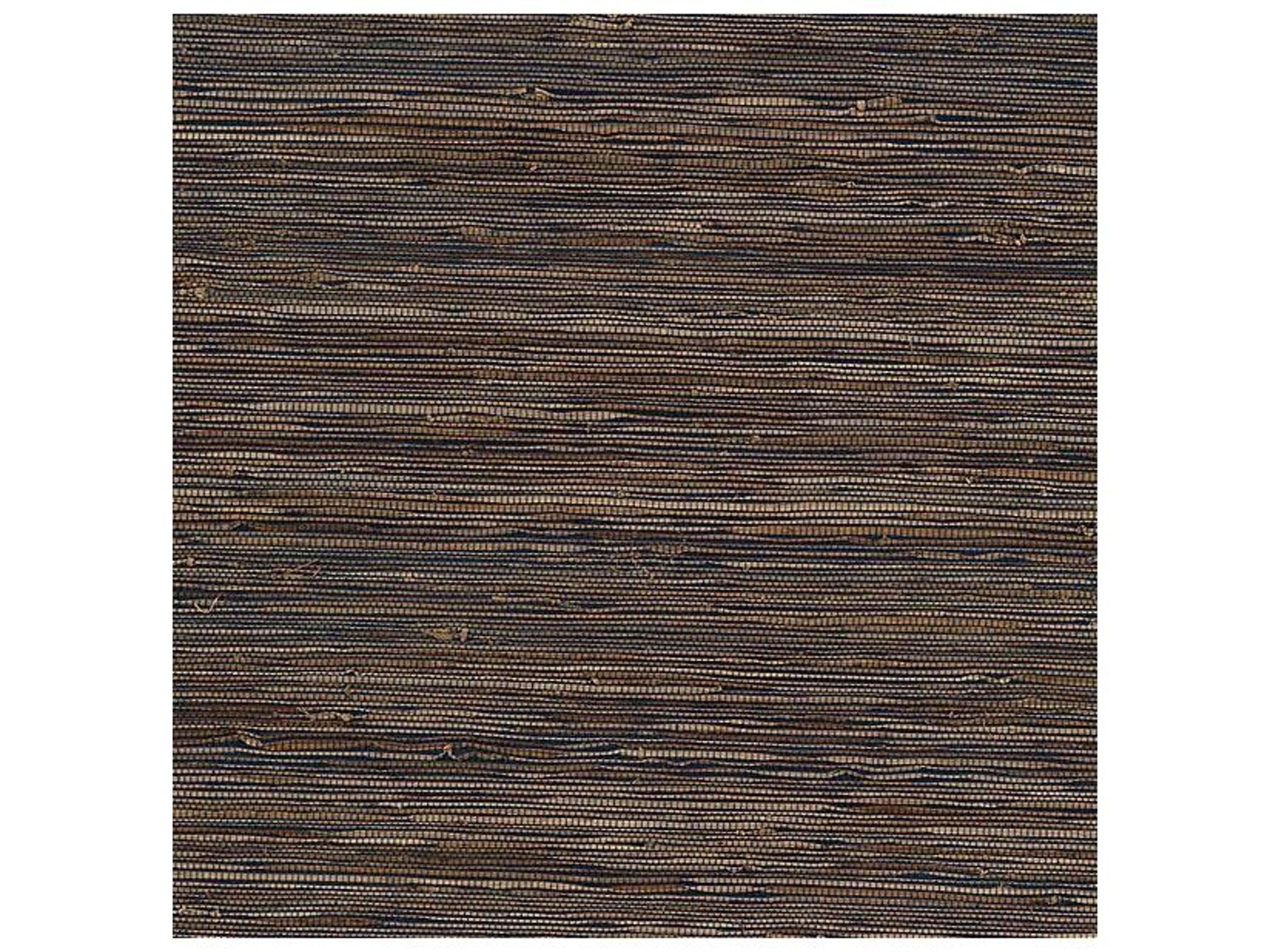 Brewster Home Fashions Kenneth James Kasumi Slate Grasscloth Wallpaper