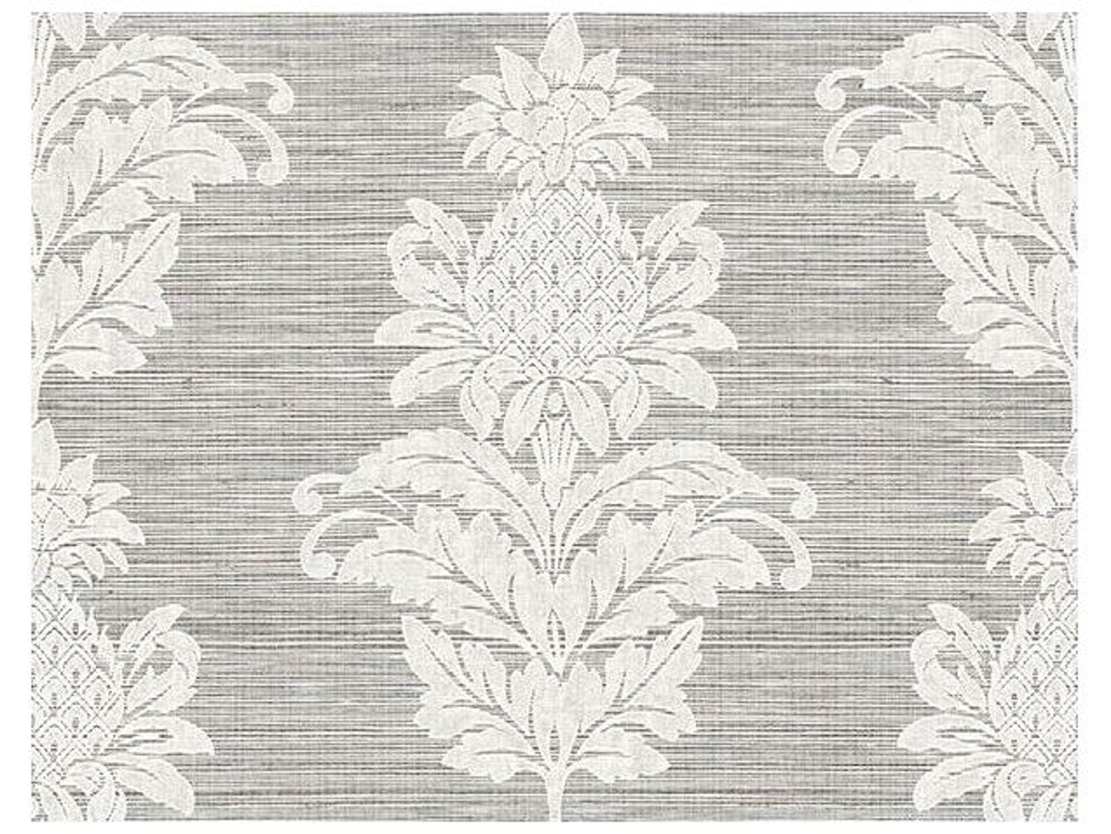 Brewster Home Fashions Kenneth James Pineapple Grove Gold Damask Wallpaper