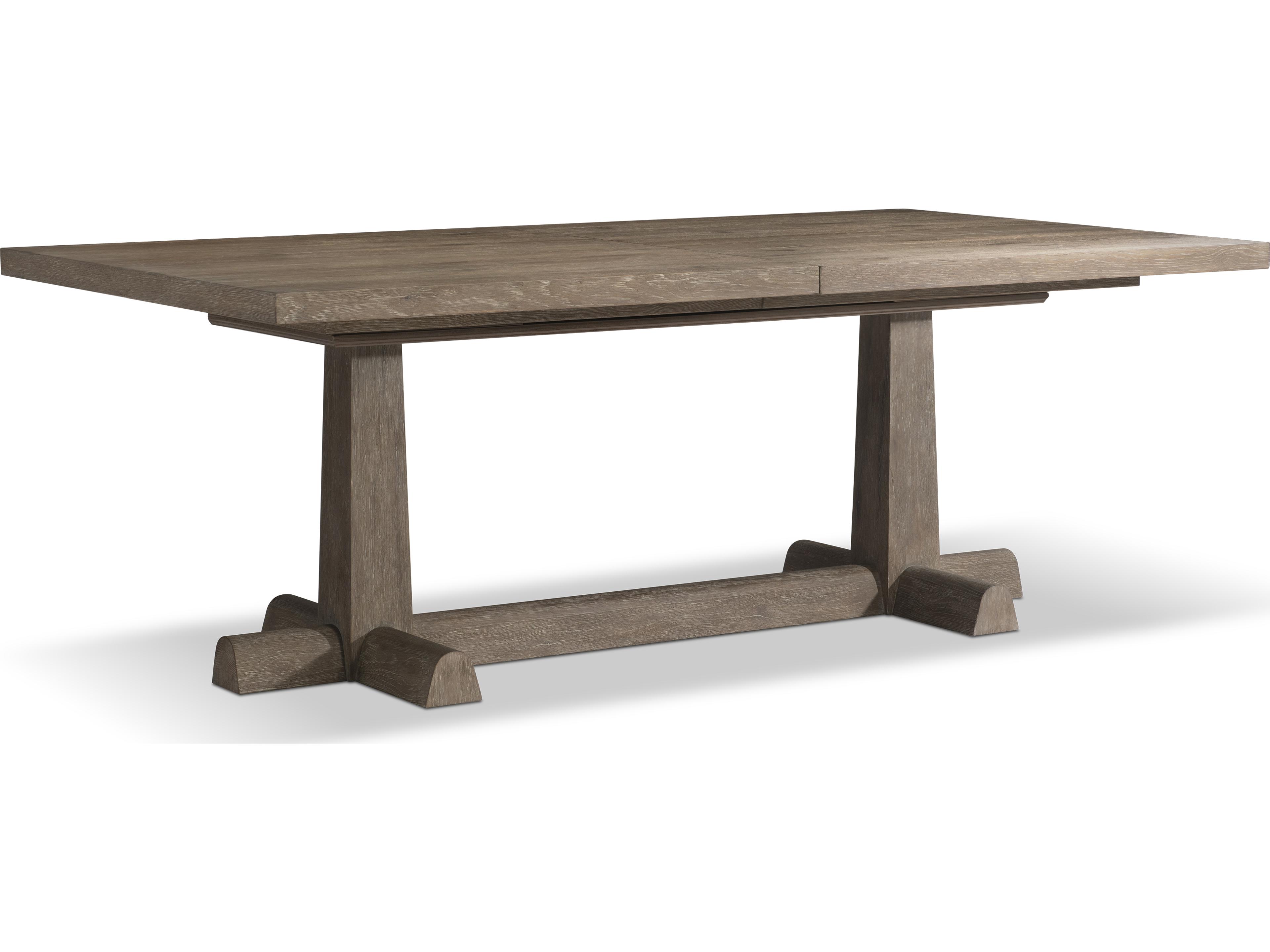Bernhardt Tribeca Rectangular Wood Brown Dining Table
