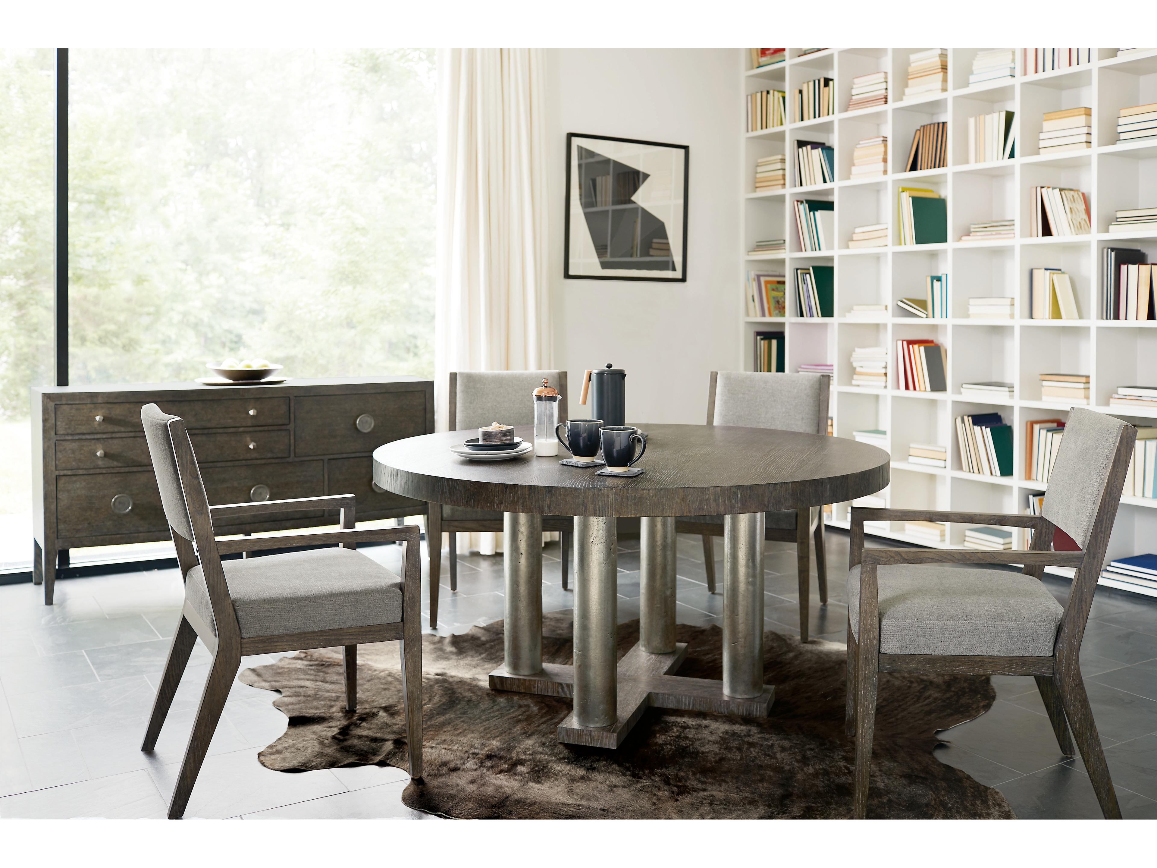 Bernhardt Linea Oak Wood Dining Room Set