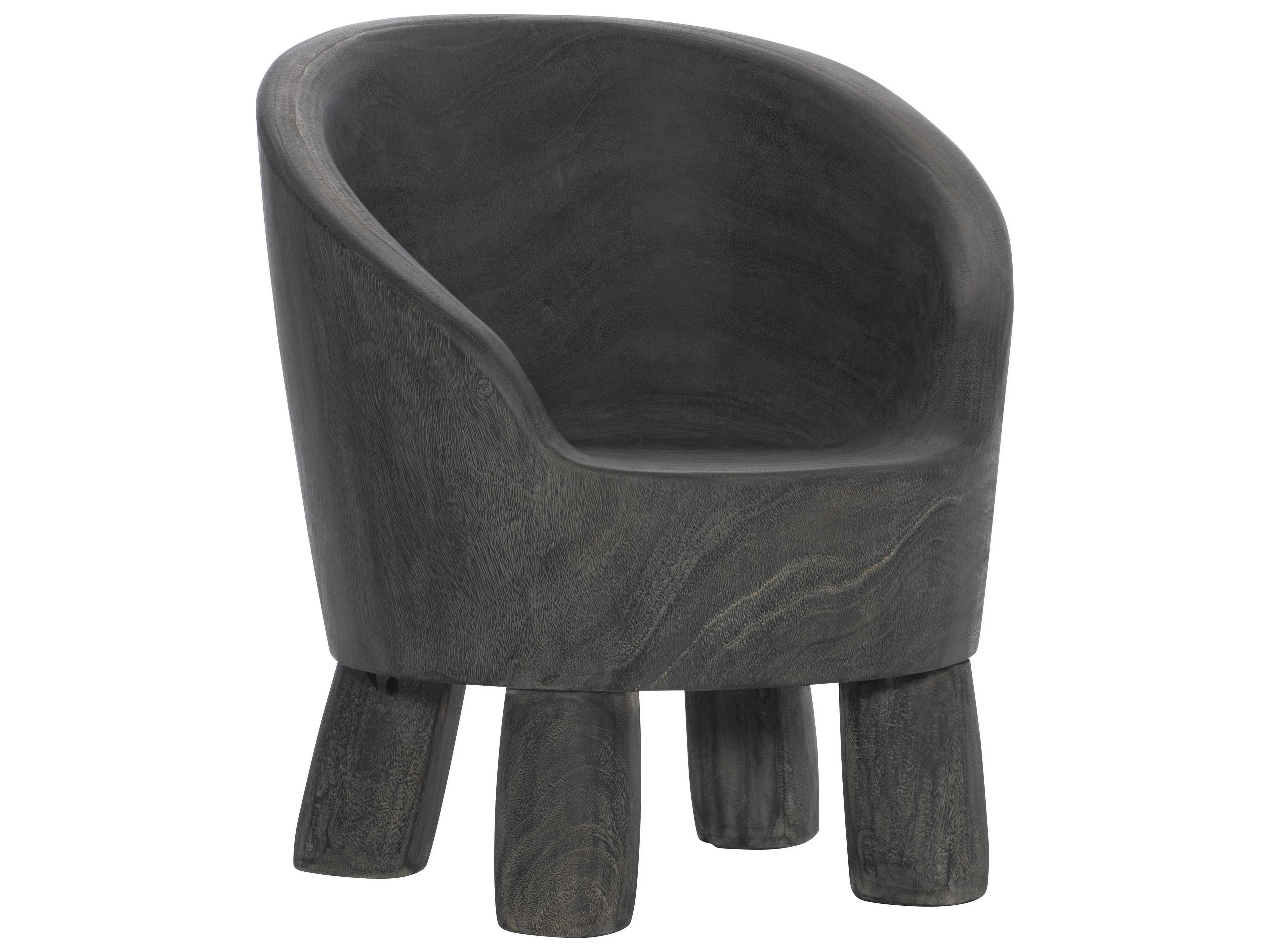 Bernhardt Interiors Luca Gray Accent Chair