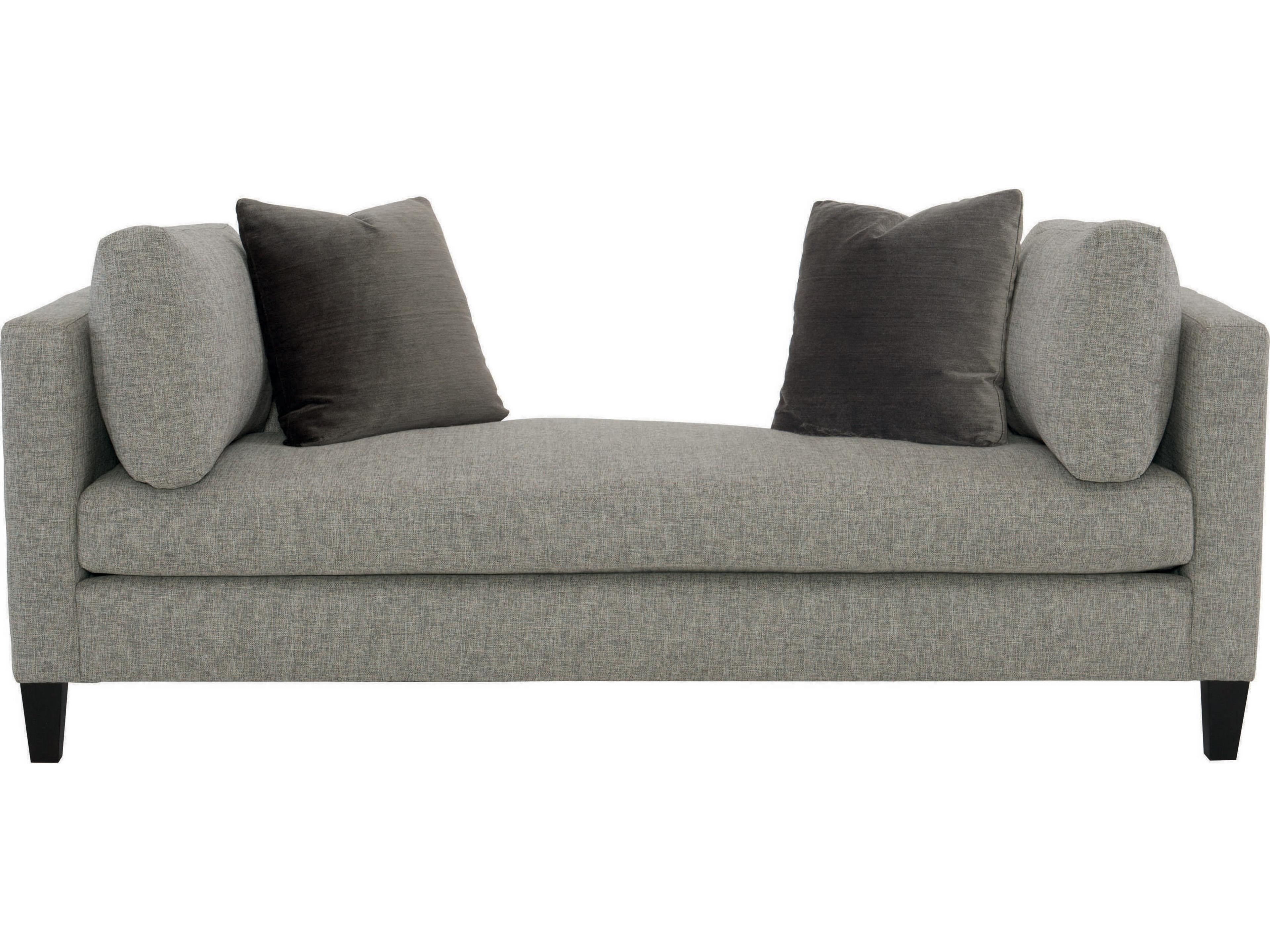 Bernhardt Saxon Mocha Upholstered Chaise