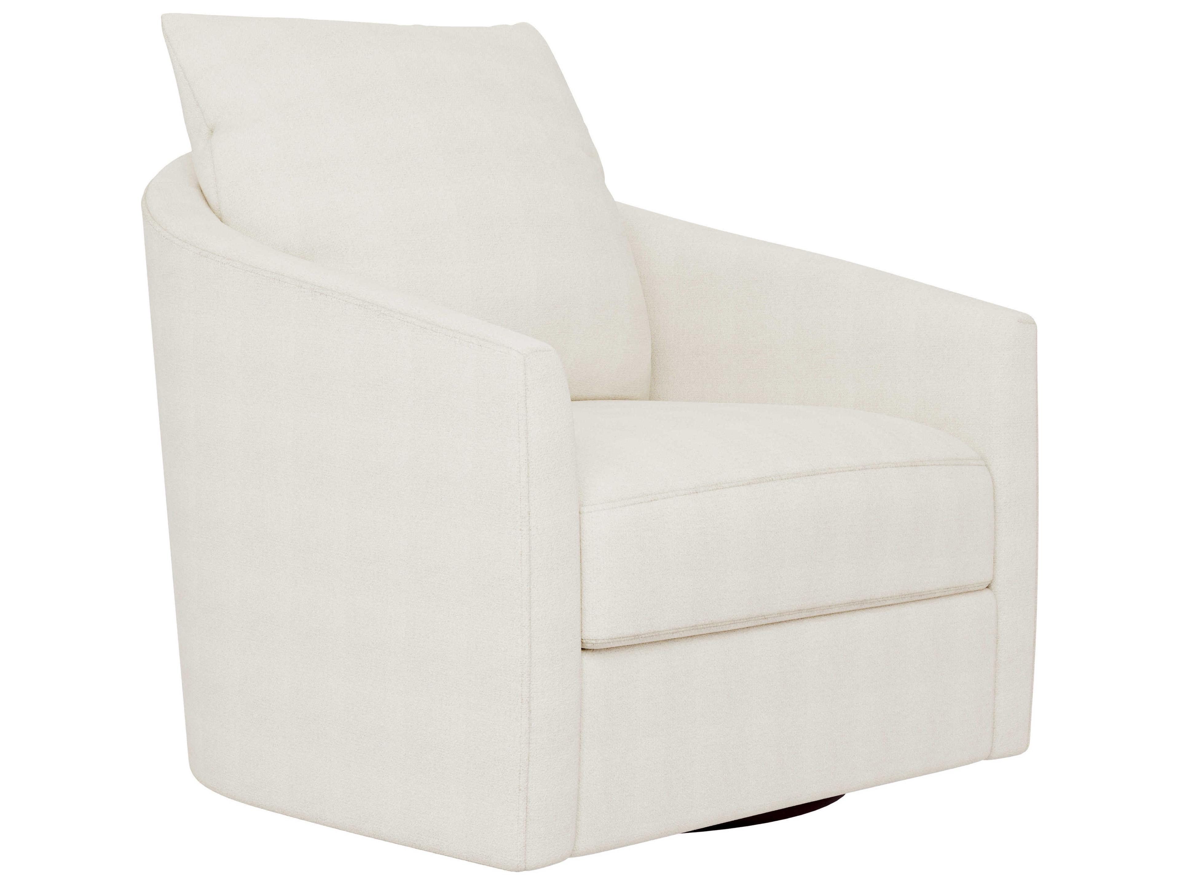Bernhardt Interiors Astoria Swivel Fabric Accent Chair