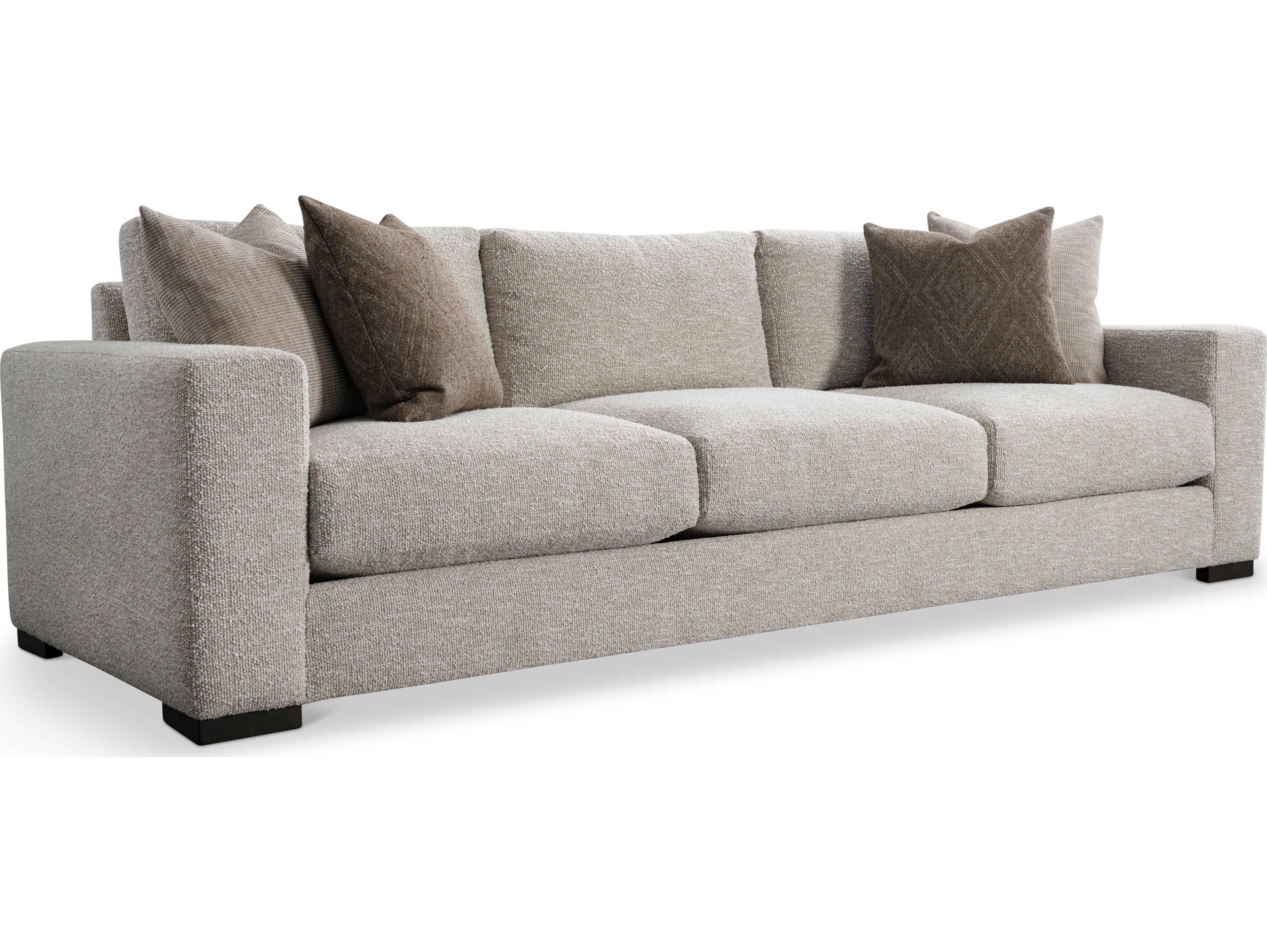 Bernhardt Drew Beige Upholstered Sofa