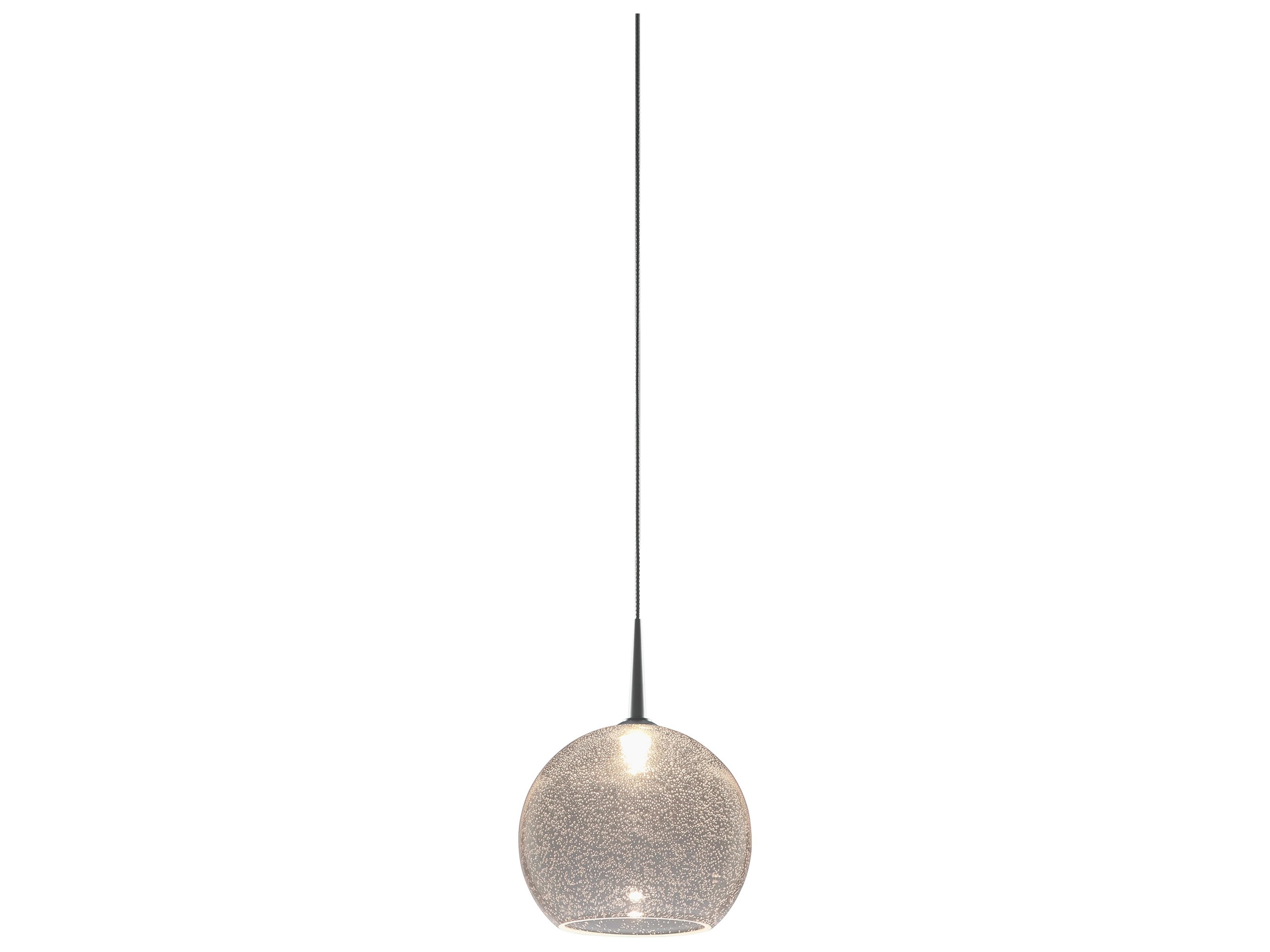 Bruck Lighting Bobo 1-Light Clear Glass LED Globe Mini Pendant