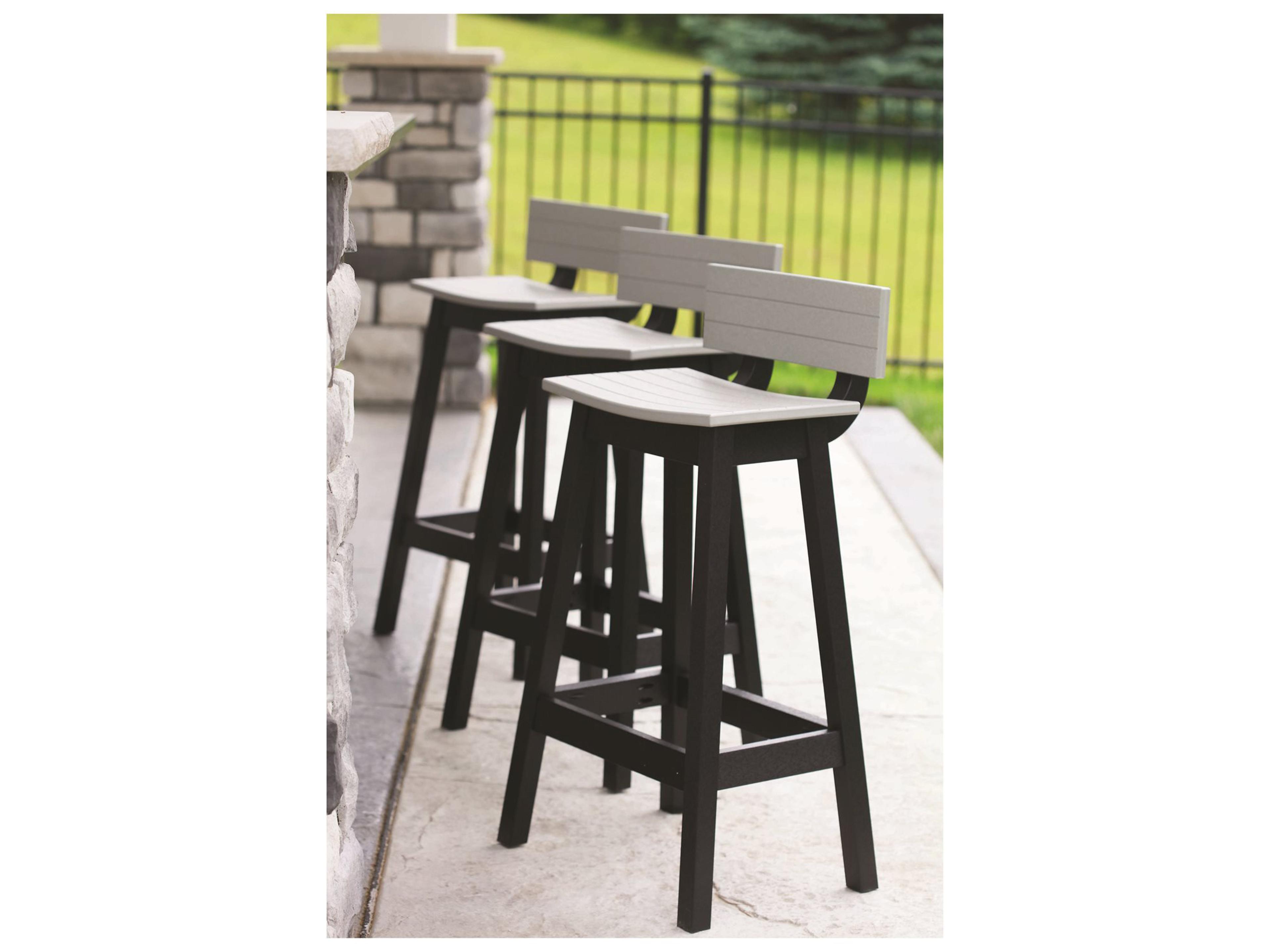Berlin Gardens Bars & Bar Stools Recycled Plastic Outdoor Patio Dining Set