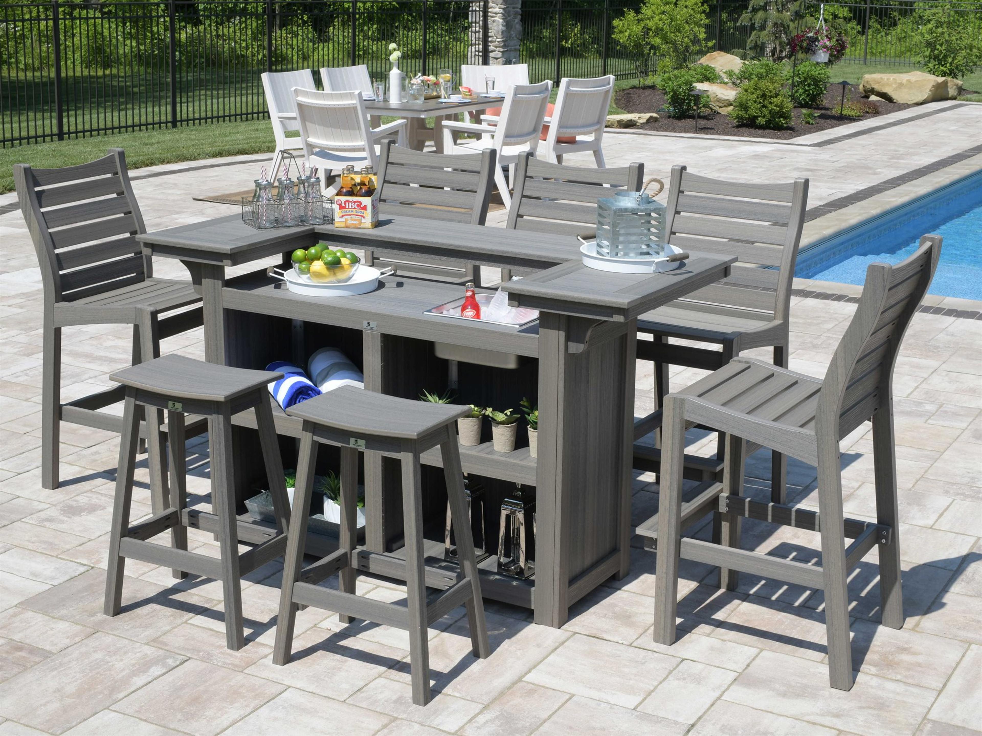 Berlin Gardens Bristol Recycled Plastic Bar Set