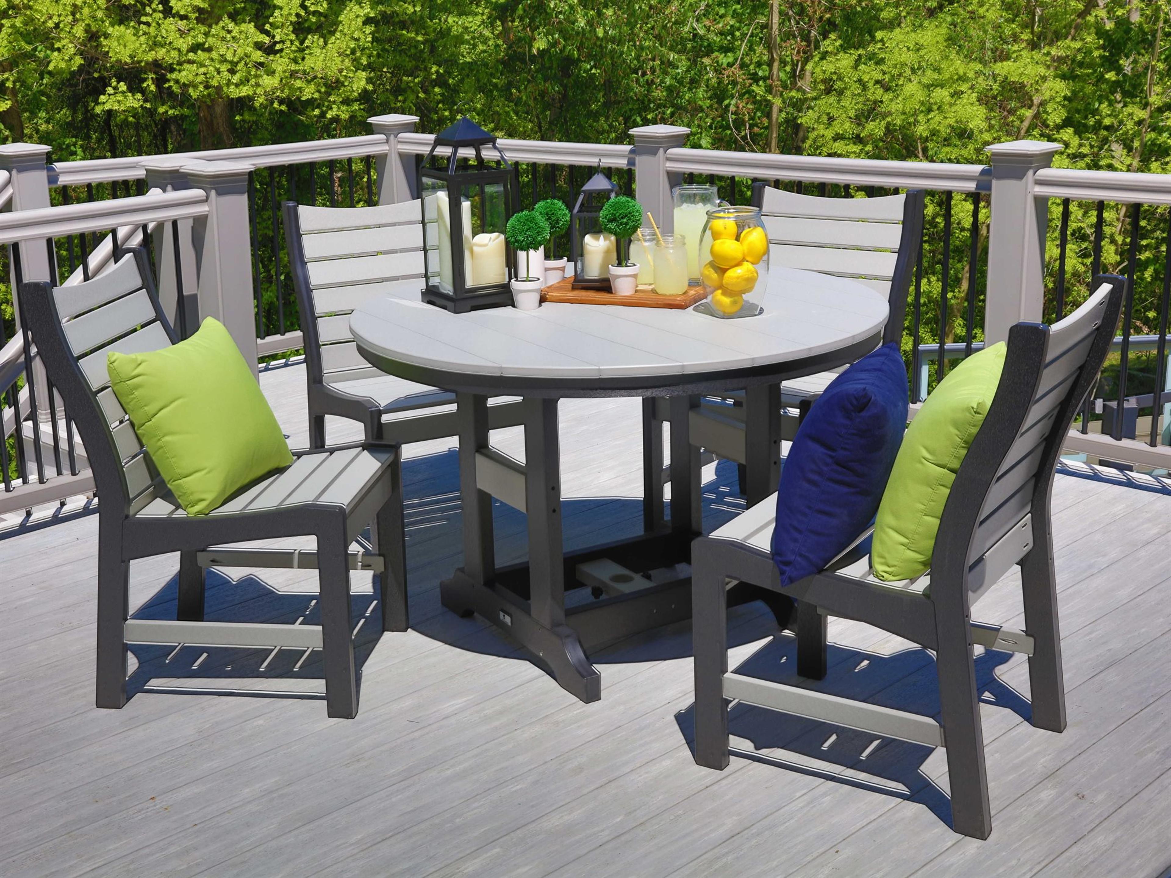Berlin Gardens Bristol Recycled Plastic Patio Dining Set
