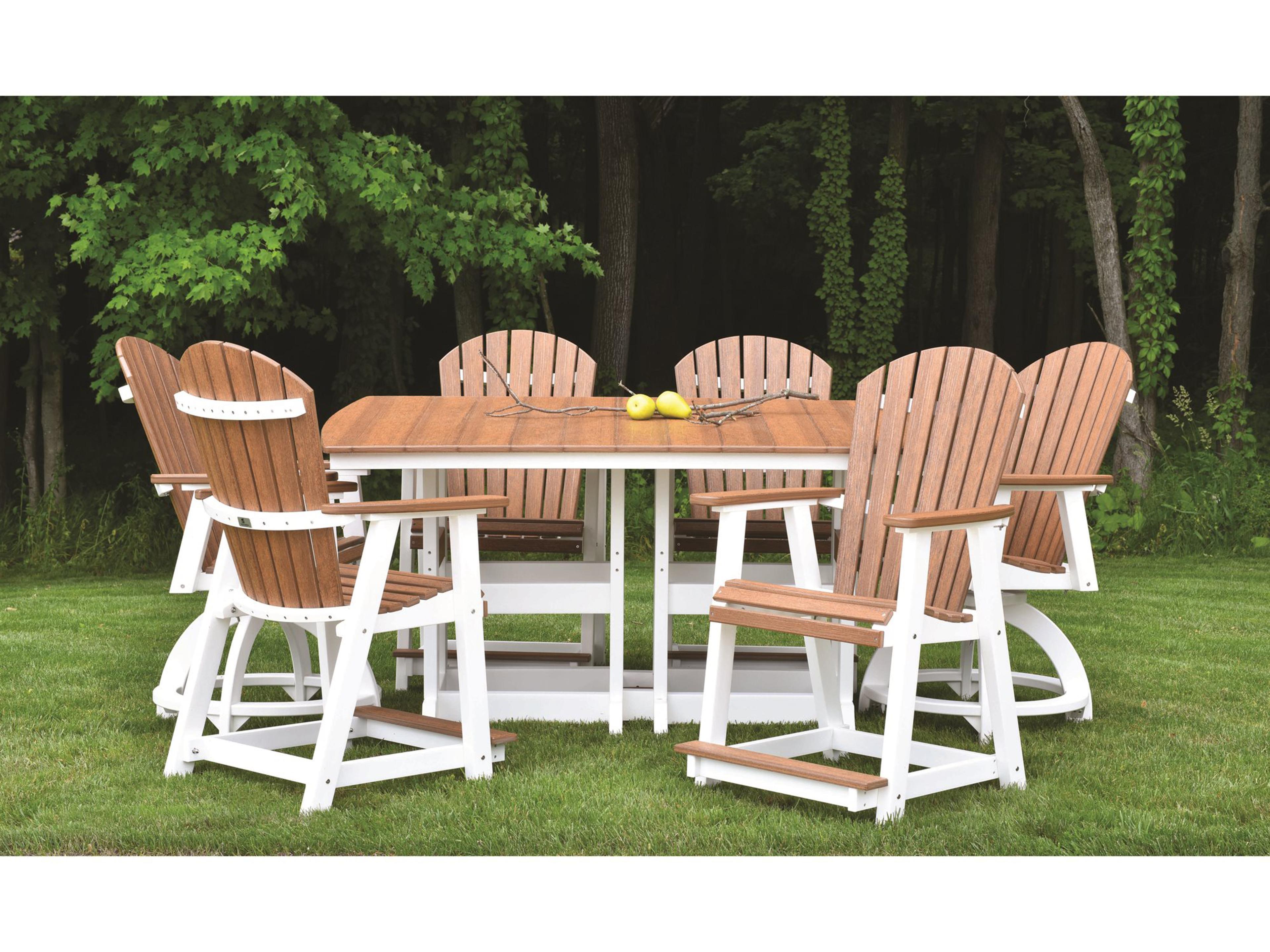 Berlin Gardens Comfo-back Recycled Plastic Counter Set