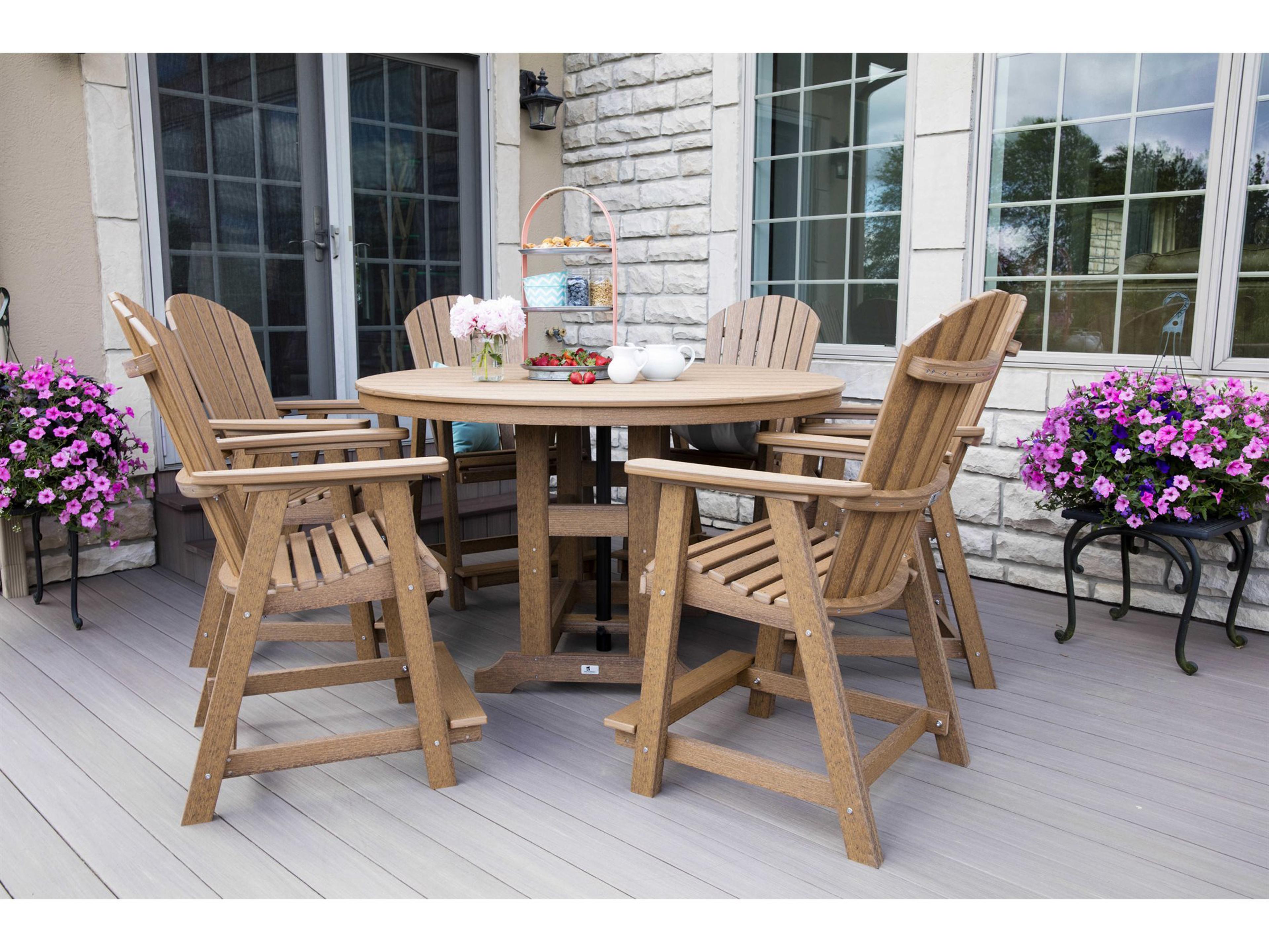 Berlin Gardens Comfo-back Recycled Plastic Counter Set