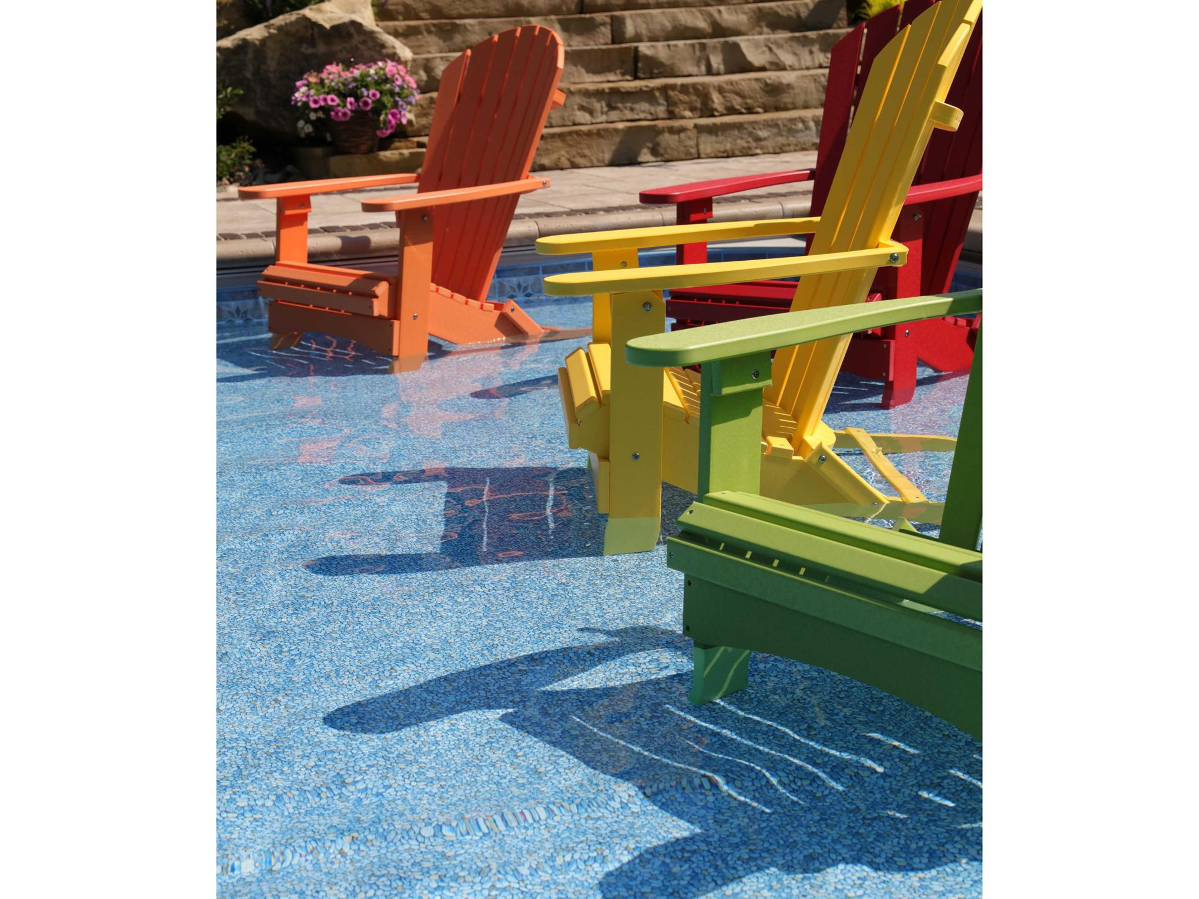 Berlin Gardens Comfo-Back Recycled Plastic Outdoor Patio Lounge Set