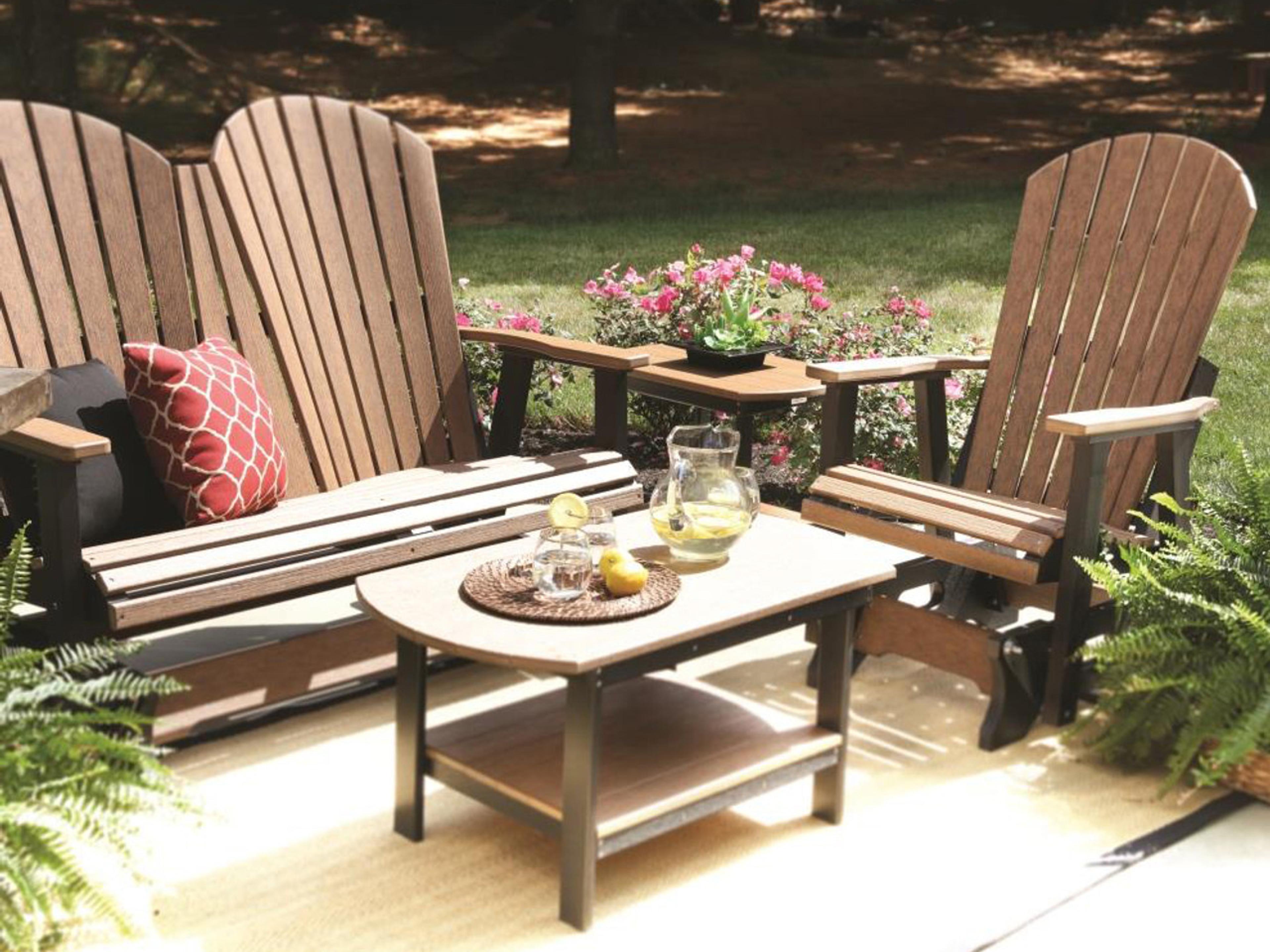 Berlin Gardens Comfo-back Recycled Plastic Outdoor Lounge Set