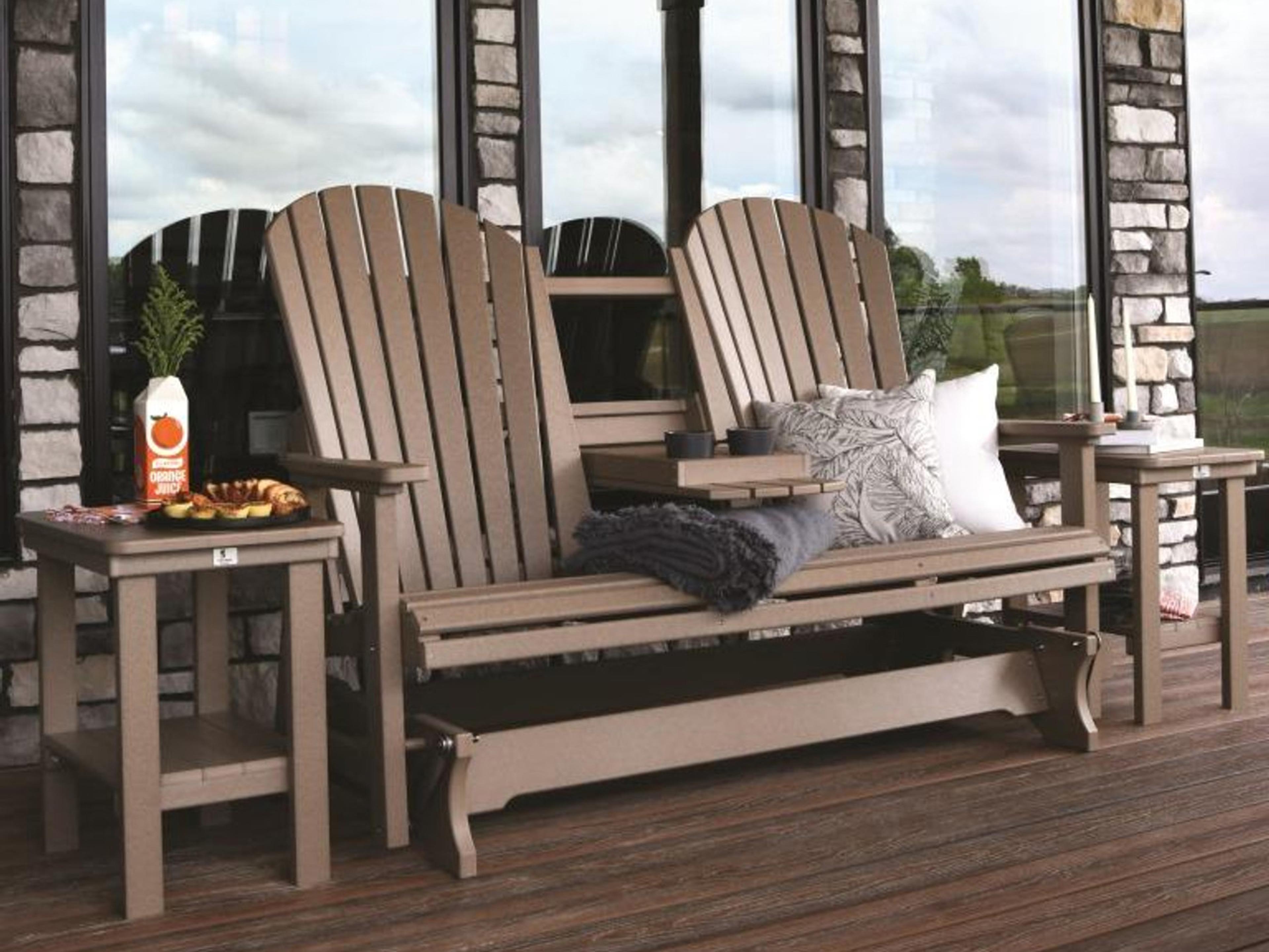 Berlin Gardens Comfo-back Recycled Plastic Outdoor Patio Lounge Set