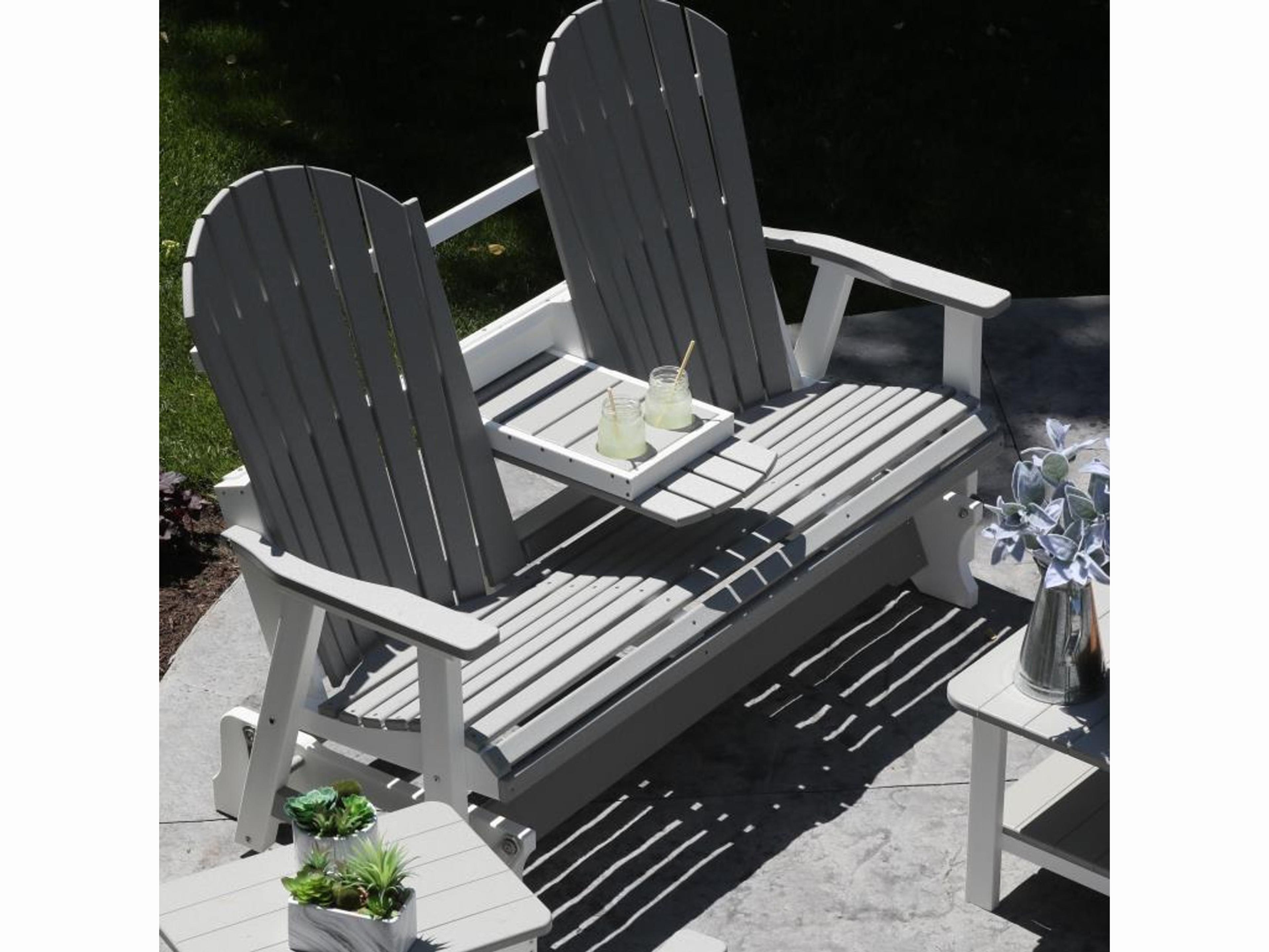 Berlin Gardens Comfo-back Recycled Plastic Outdoor Patio Lounge Set