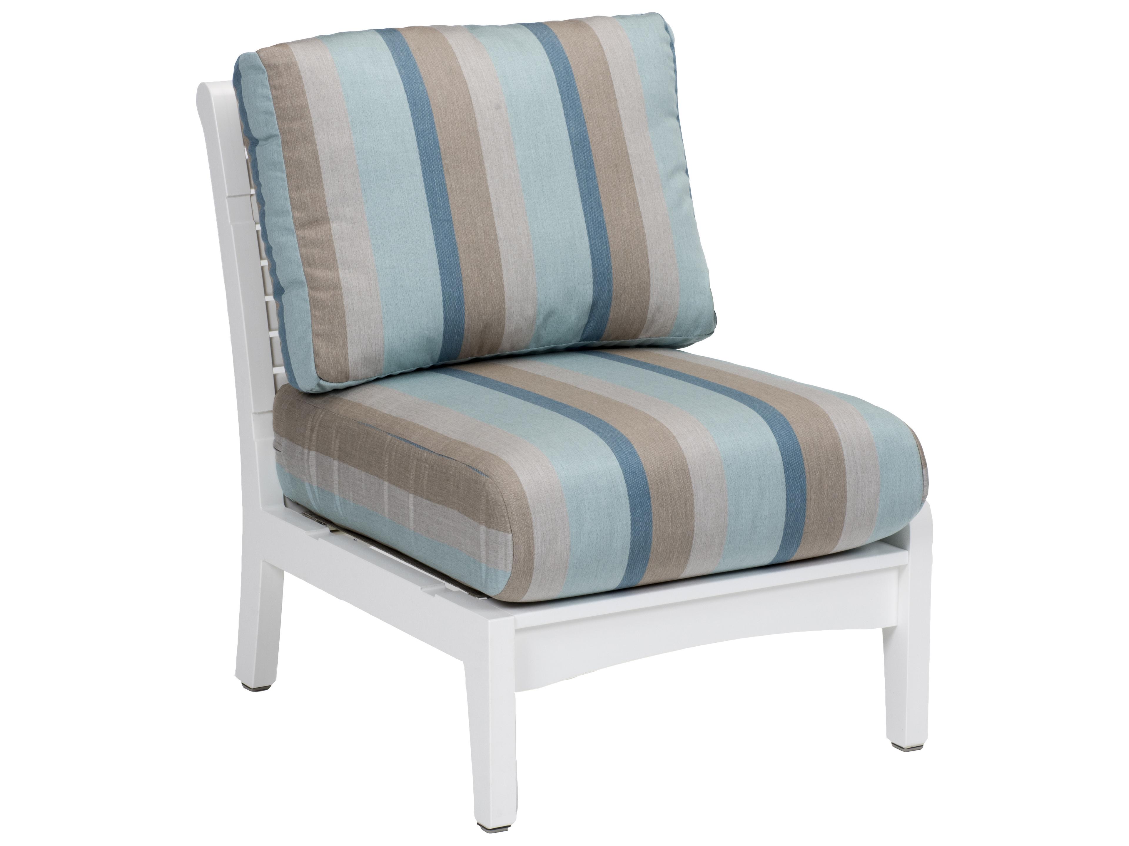 Berlin Gardens Classic Terrace Recycled Plastic Modular Outdoor Patio Lounge Chair