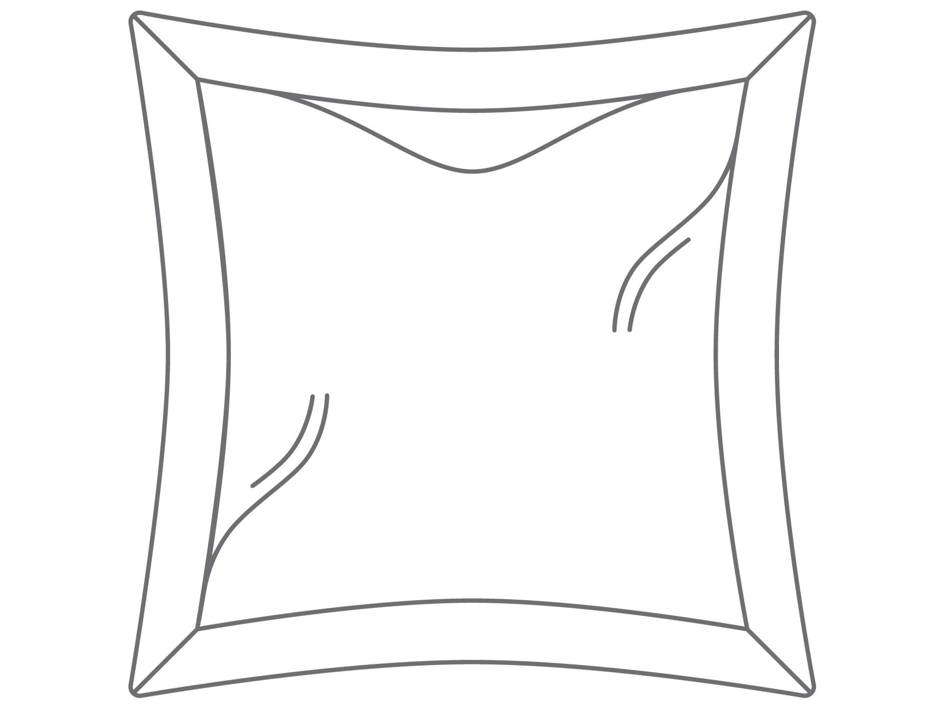 Berlin Gardens Lily Hive 24" x 24" Flanged Throw Pillow Cover