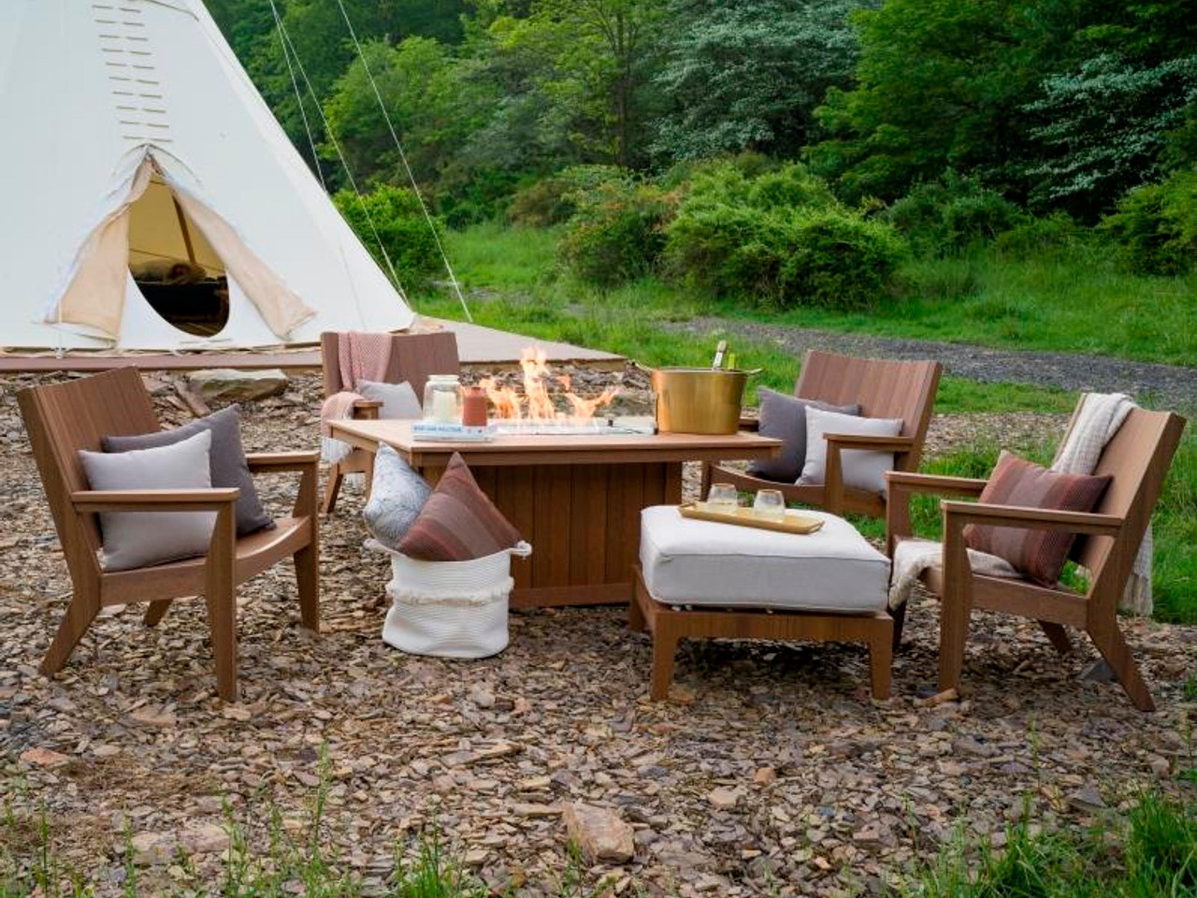 Berlin Gardens Mayhew Recycled Plastic Outdoor Lounge Set