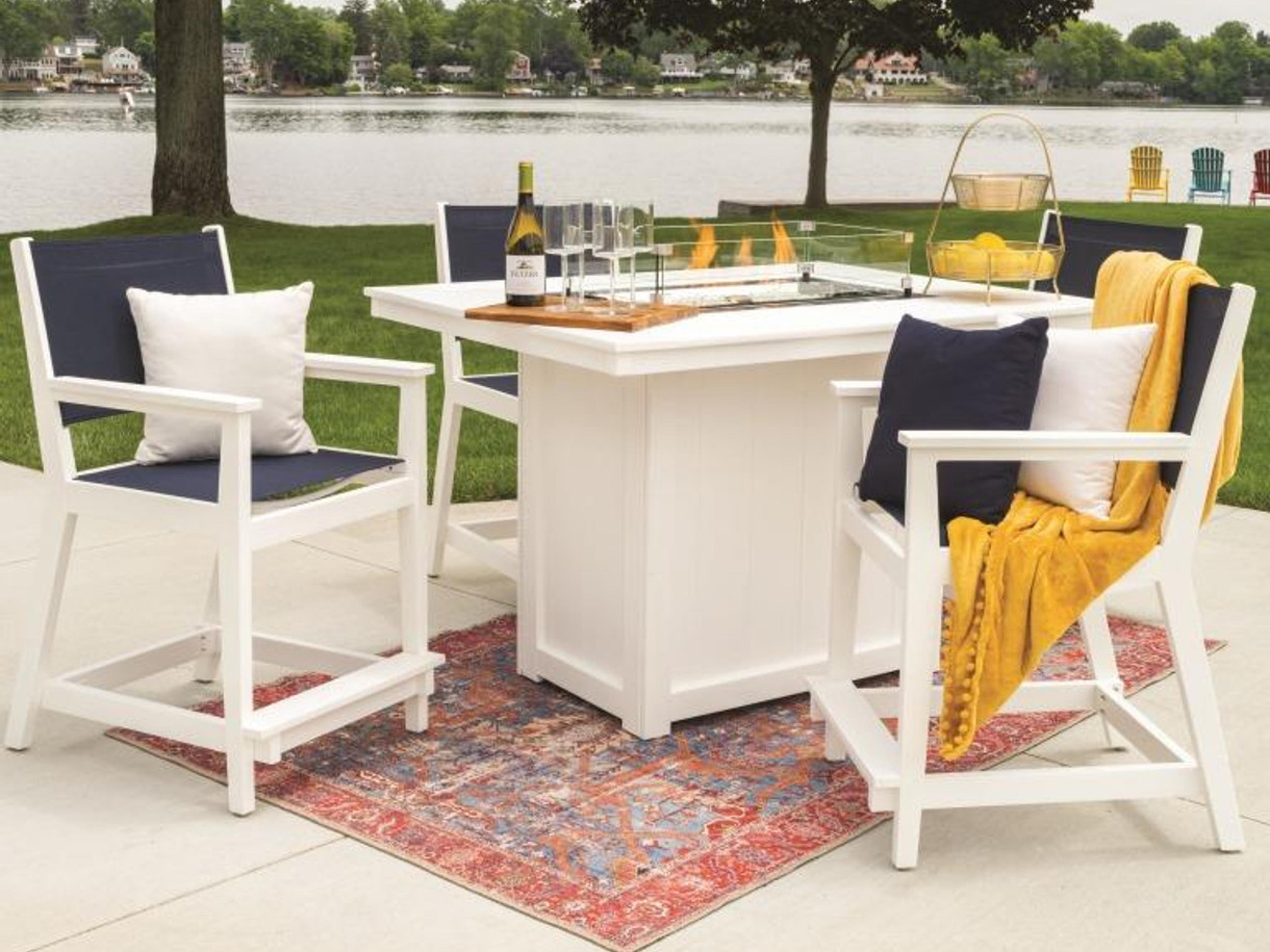 Berlin Gardens Mayhew Recycled Plastic Outdoor Patio Dining Set