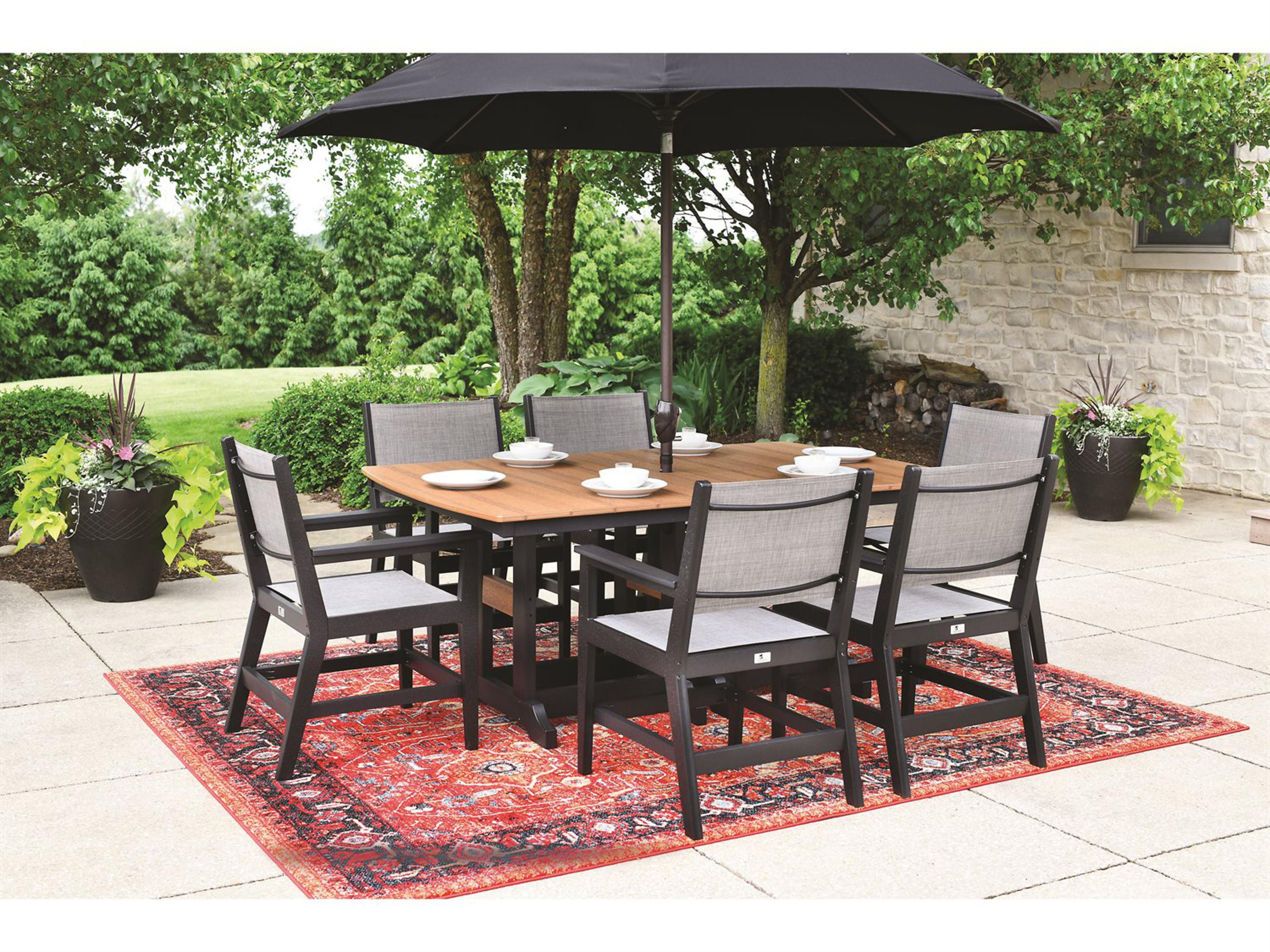 Berlin Gardens Mayhew Recycled Plastic Outdoor Dining Set