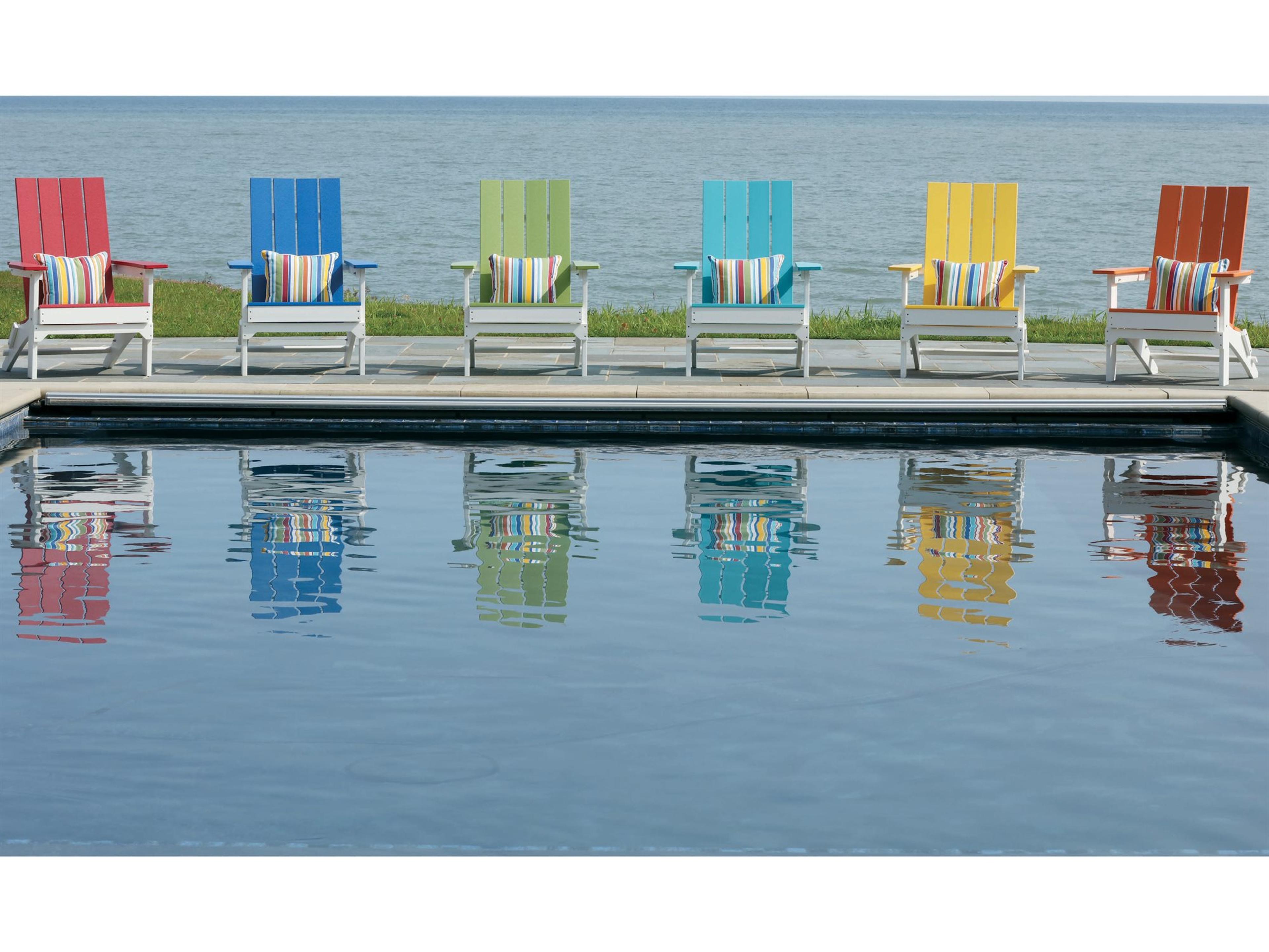 Berlin Gardens Manhew Recycled Plastic Patio Lounge Set