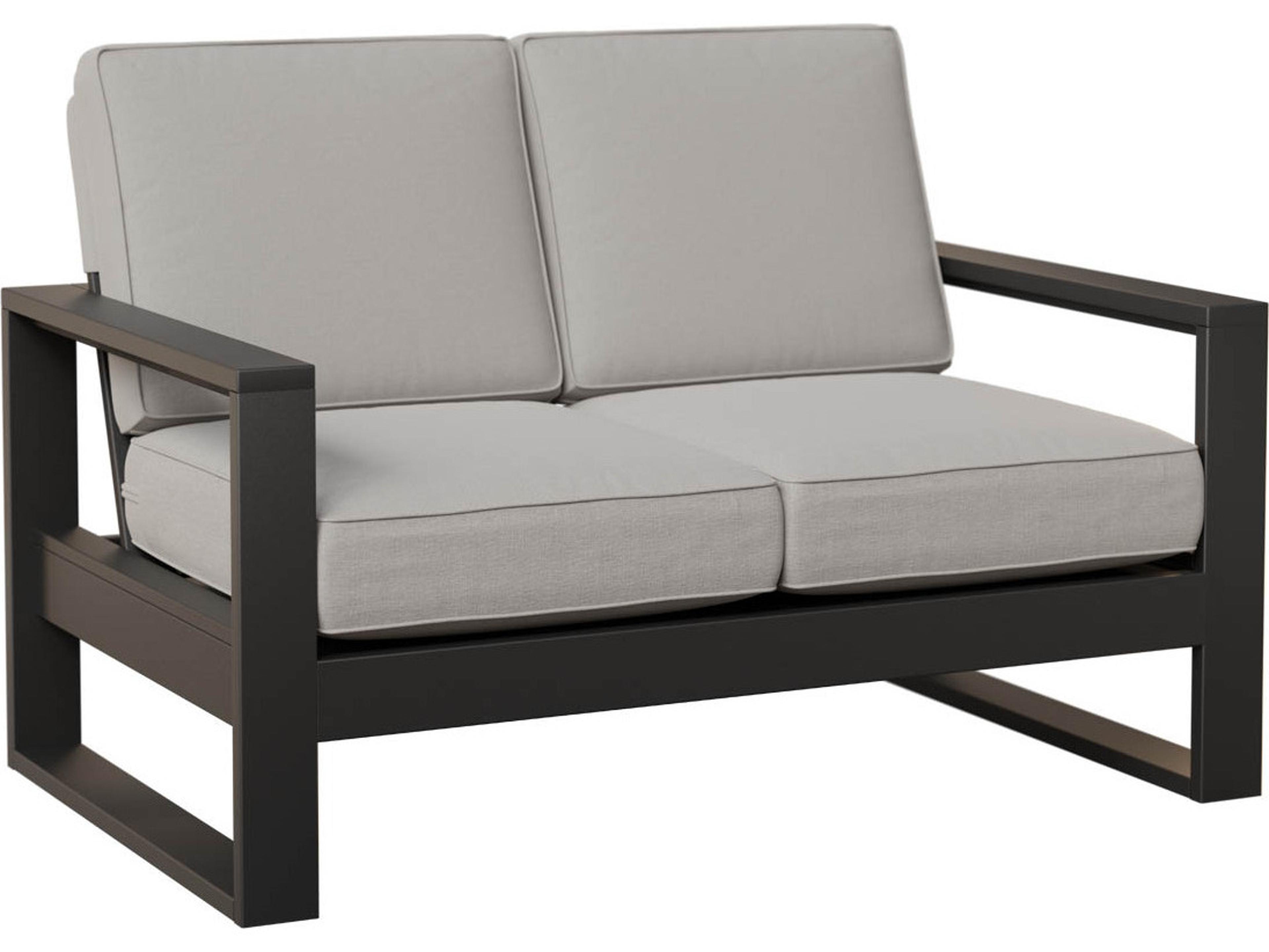 Berlin Gardens Nordic Recycled Plastic High Back Outdoor Patio Loveseat