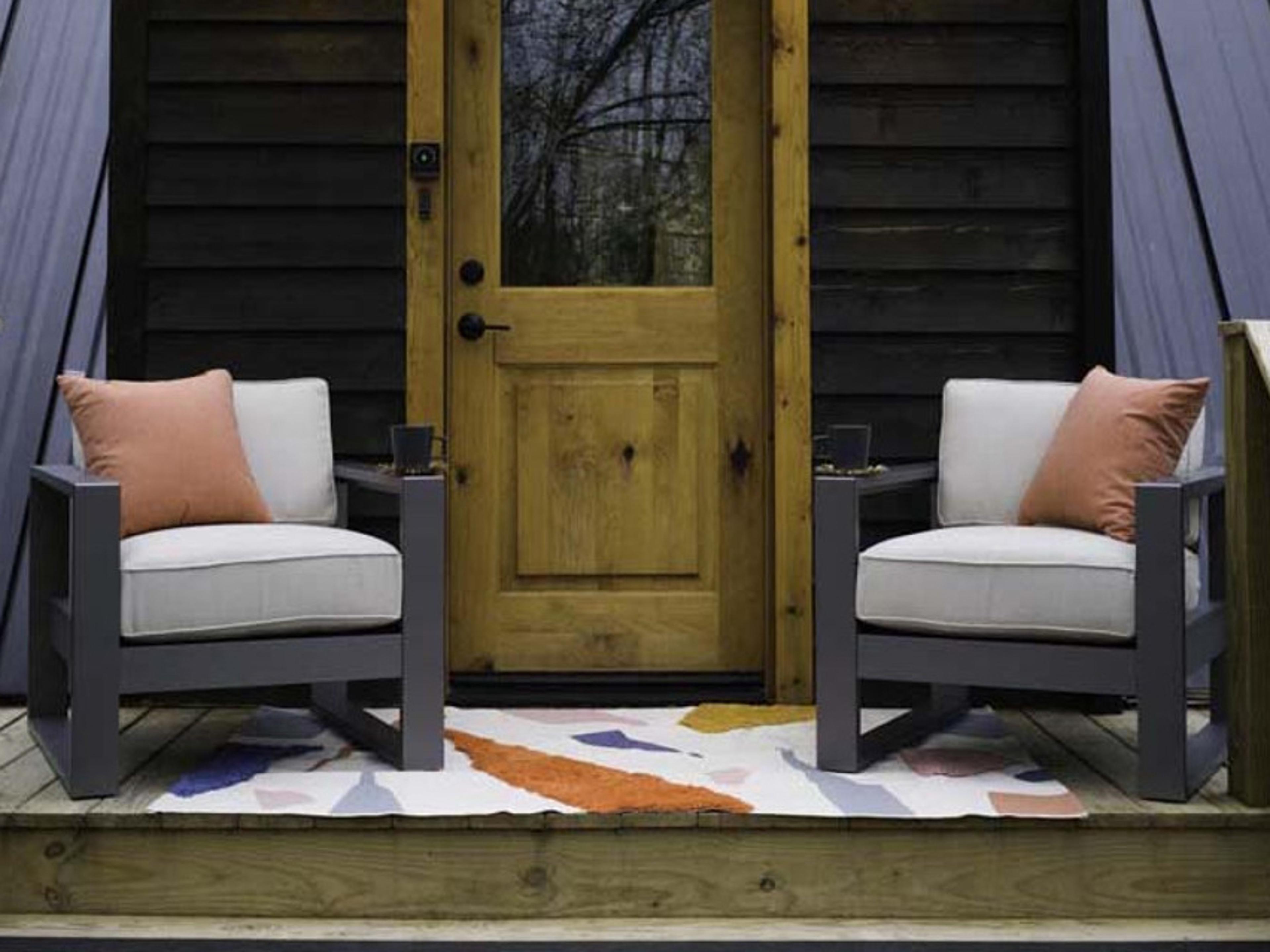 Berlin Gardens Nordic Recycled Plastic Cushion Outdoor Lounge Set