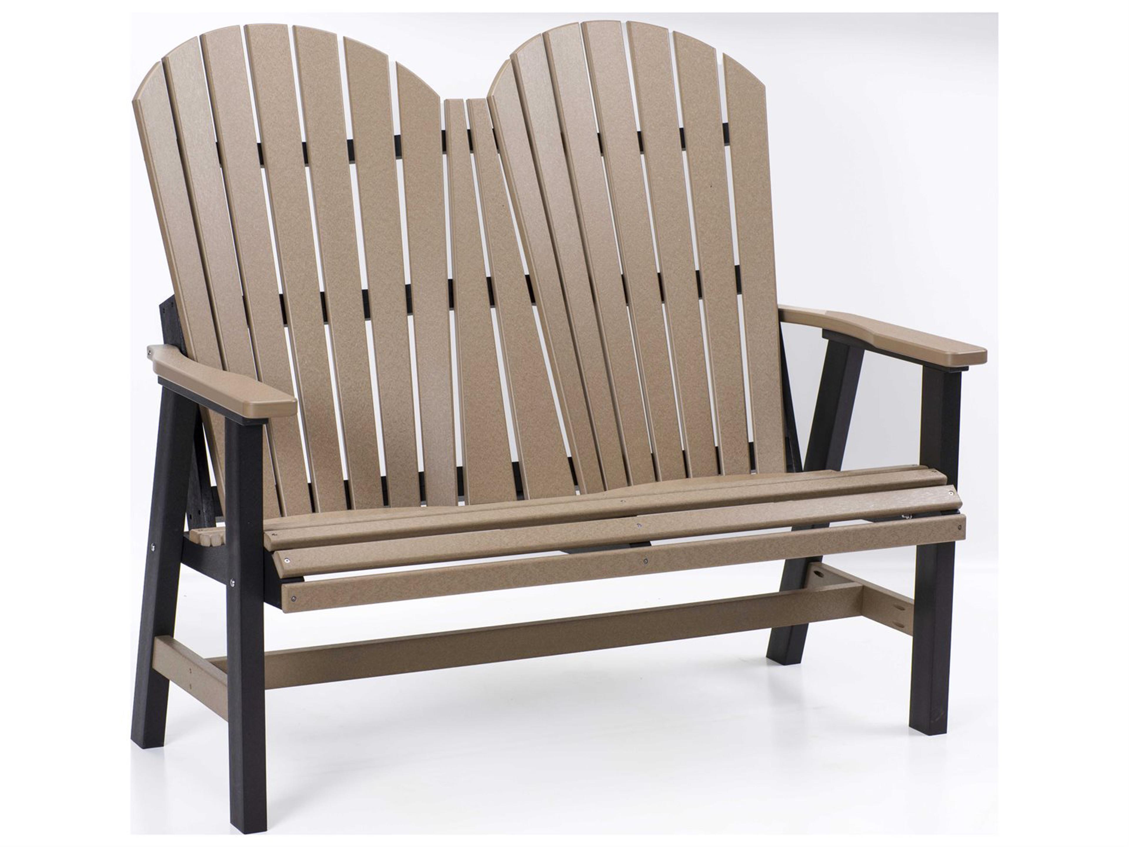 Berlin Gardens Comfo-Back Recycled Plastic Patio Loveseat